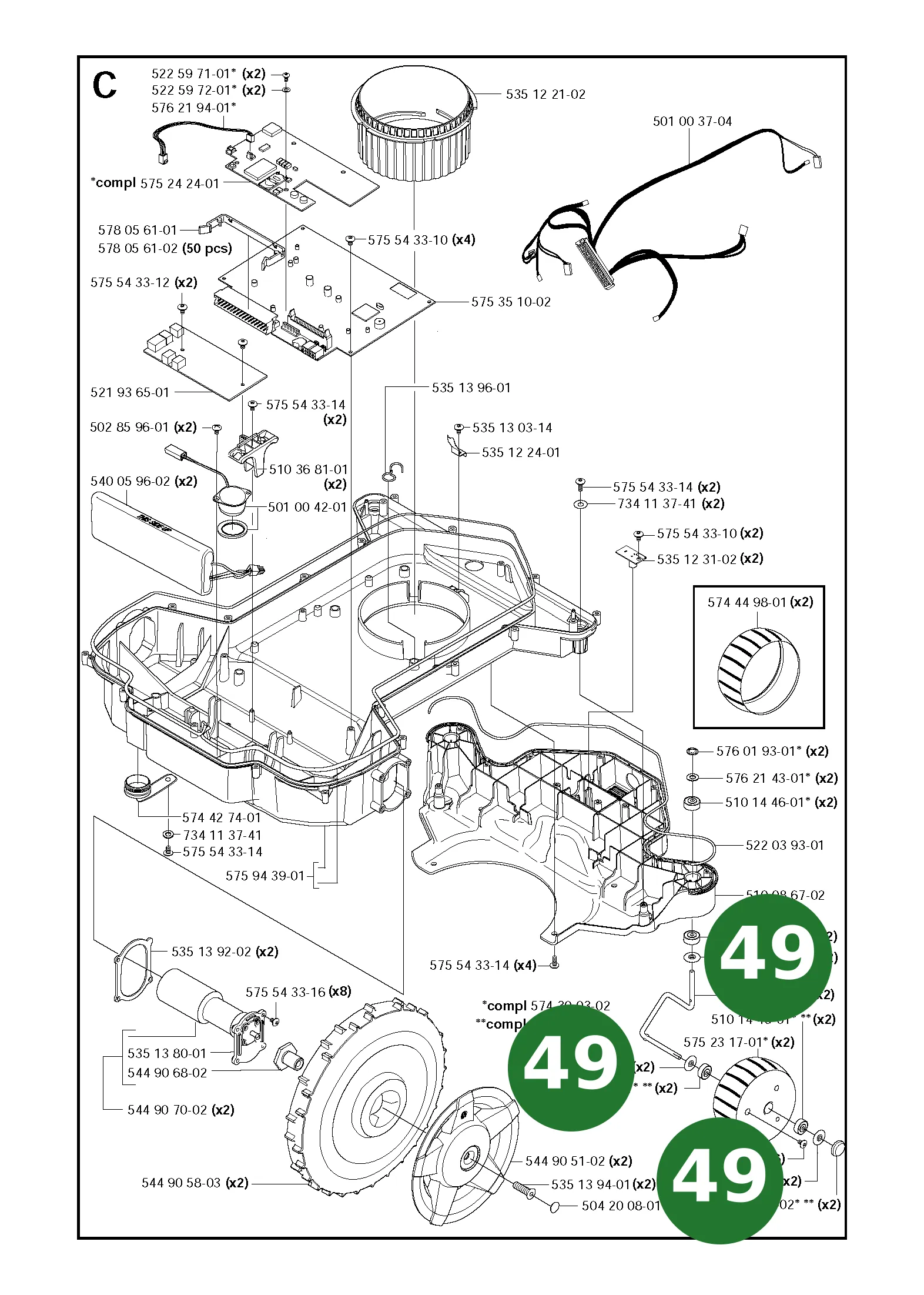 Position im Ersatzteilkatalog
