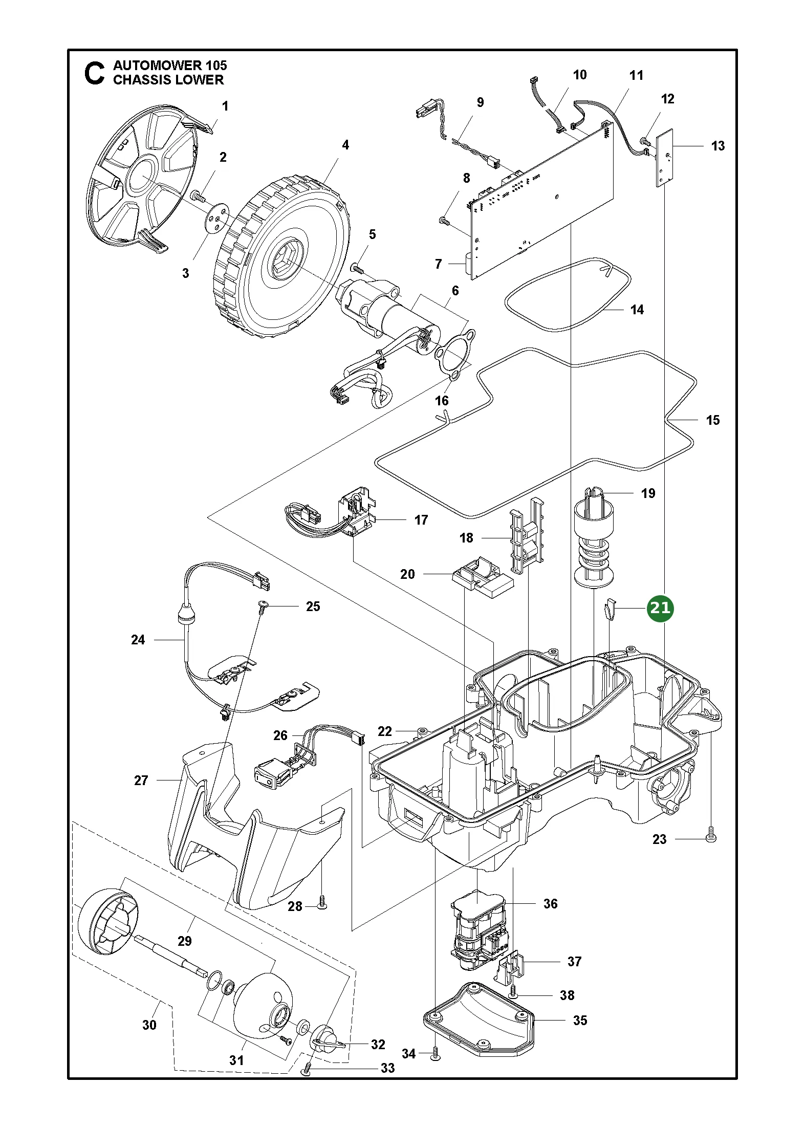 Position im Ersatzteilkatalog