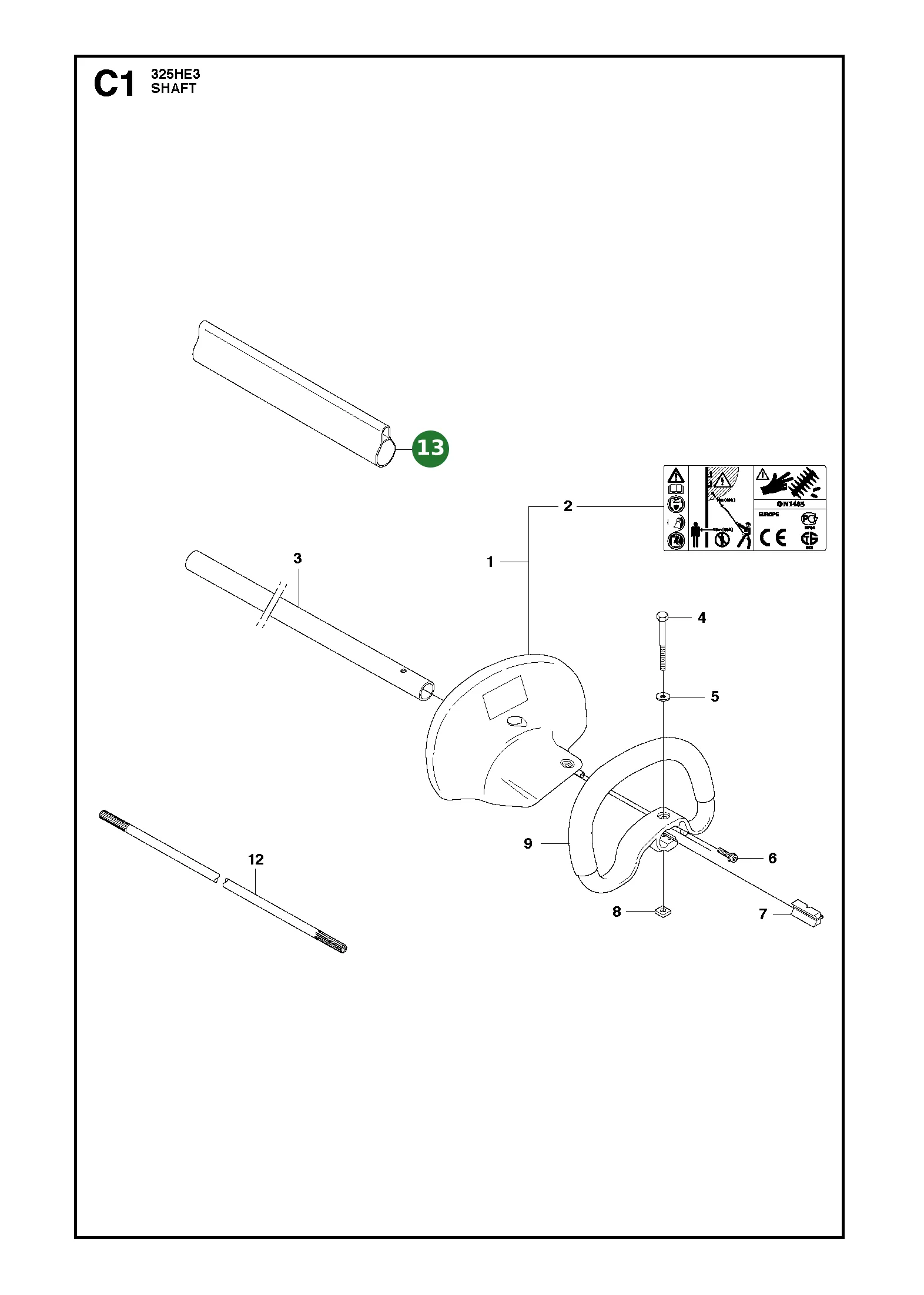 Position im Ersatzteilkatalog