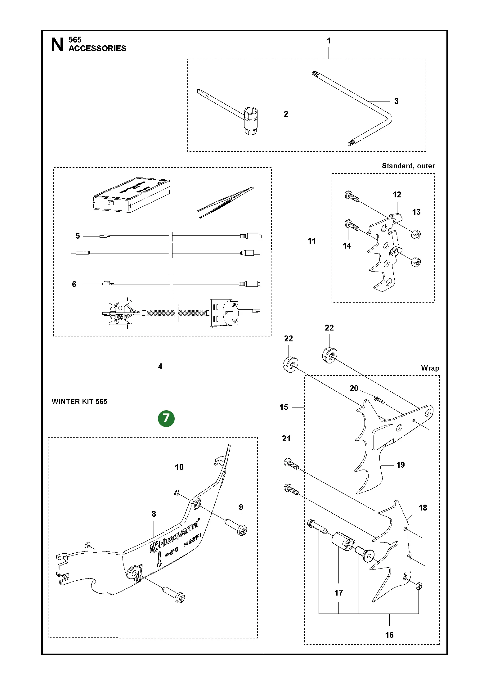 Position im Ersatzteilkatalog