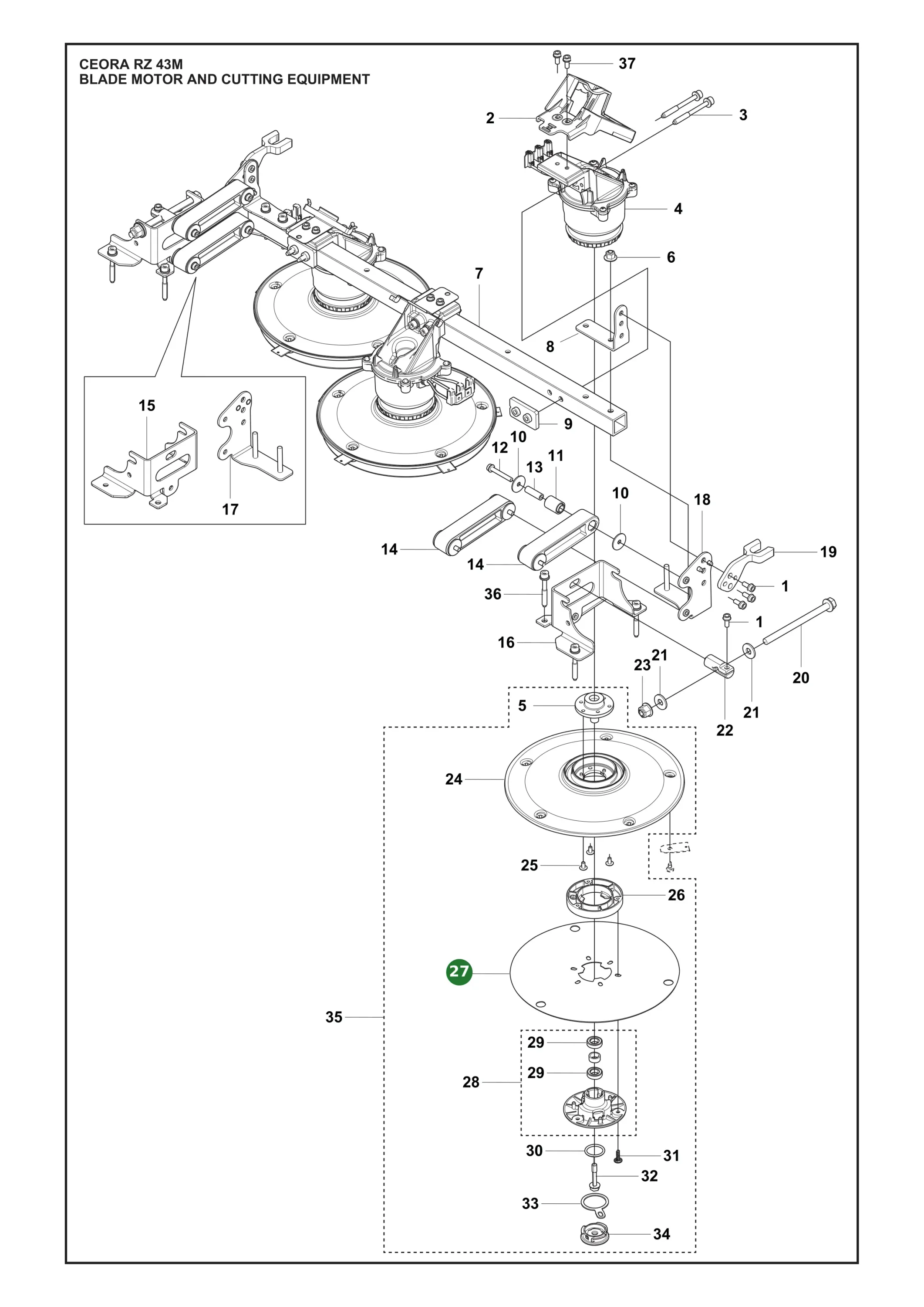 Position im Ersatzteilkatalog