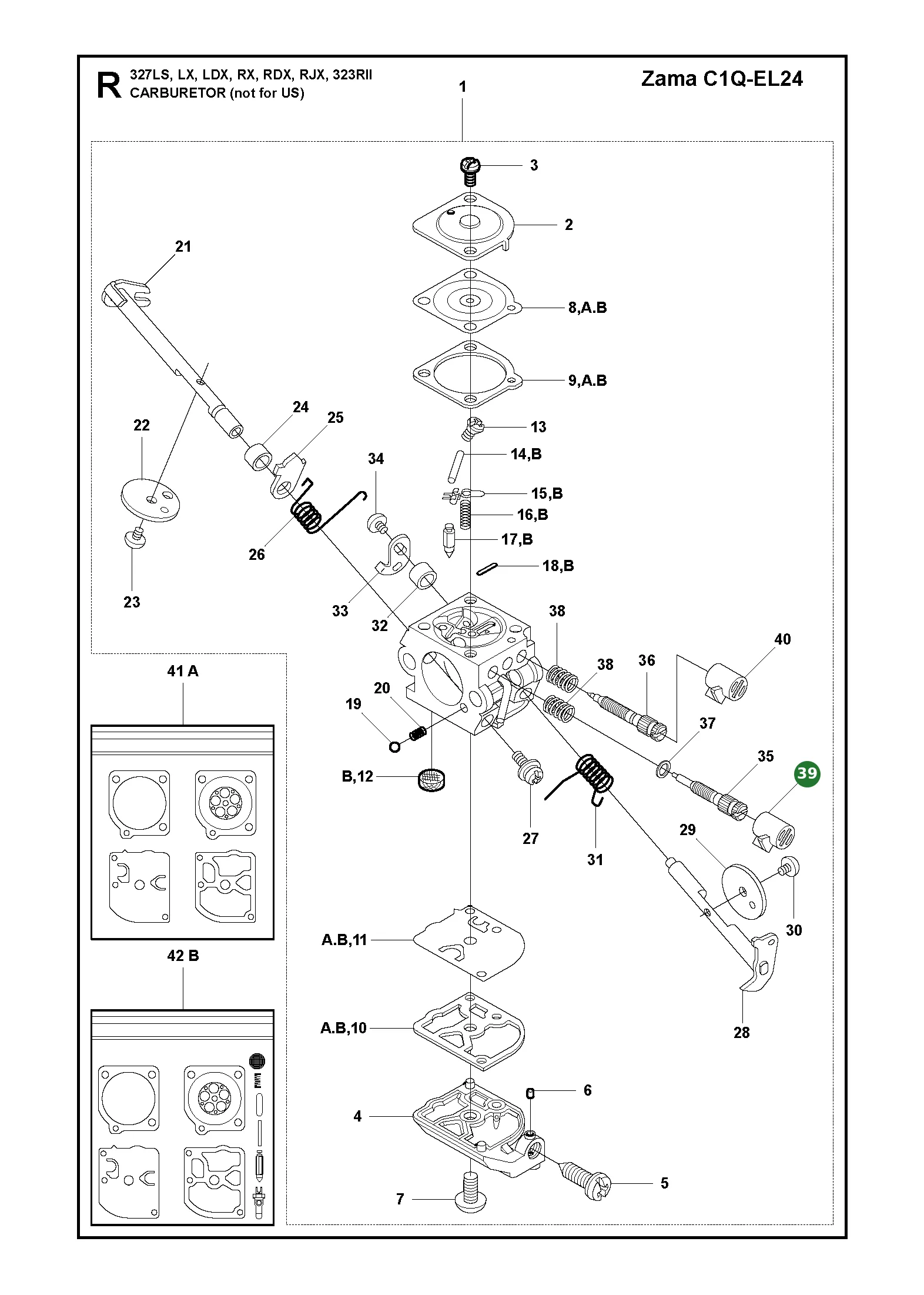 Position im Ersatzteilkatalog