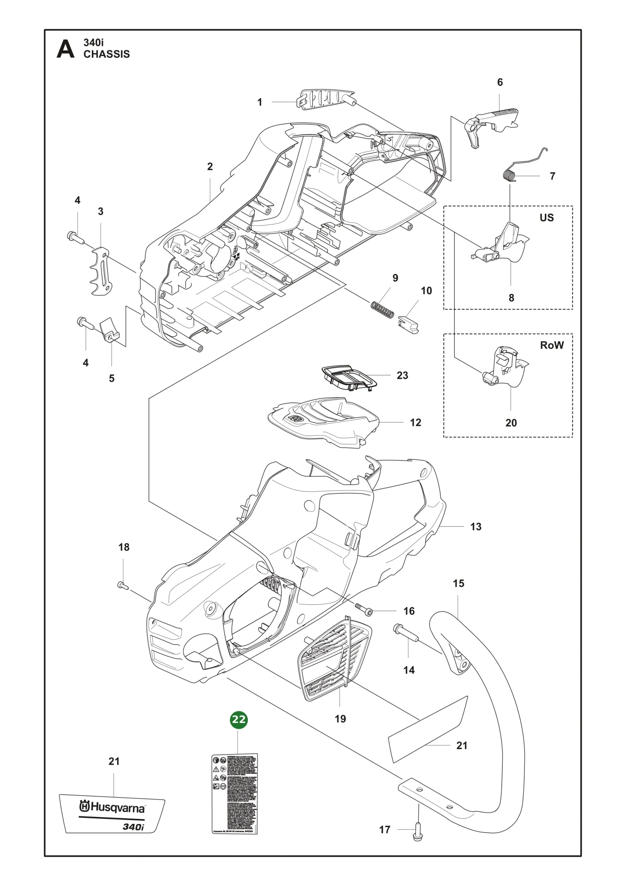 Position im Ersatzteilkatalog