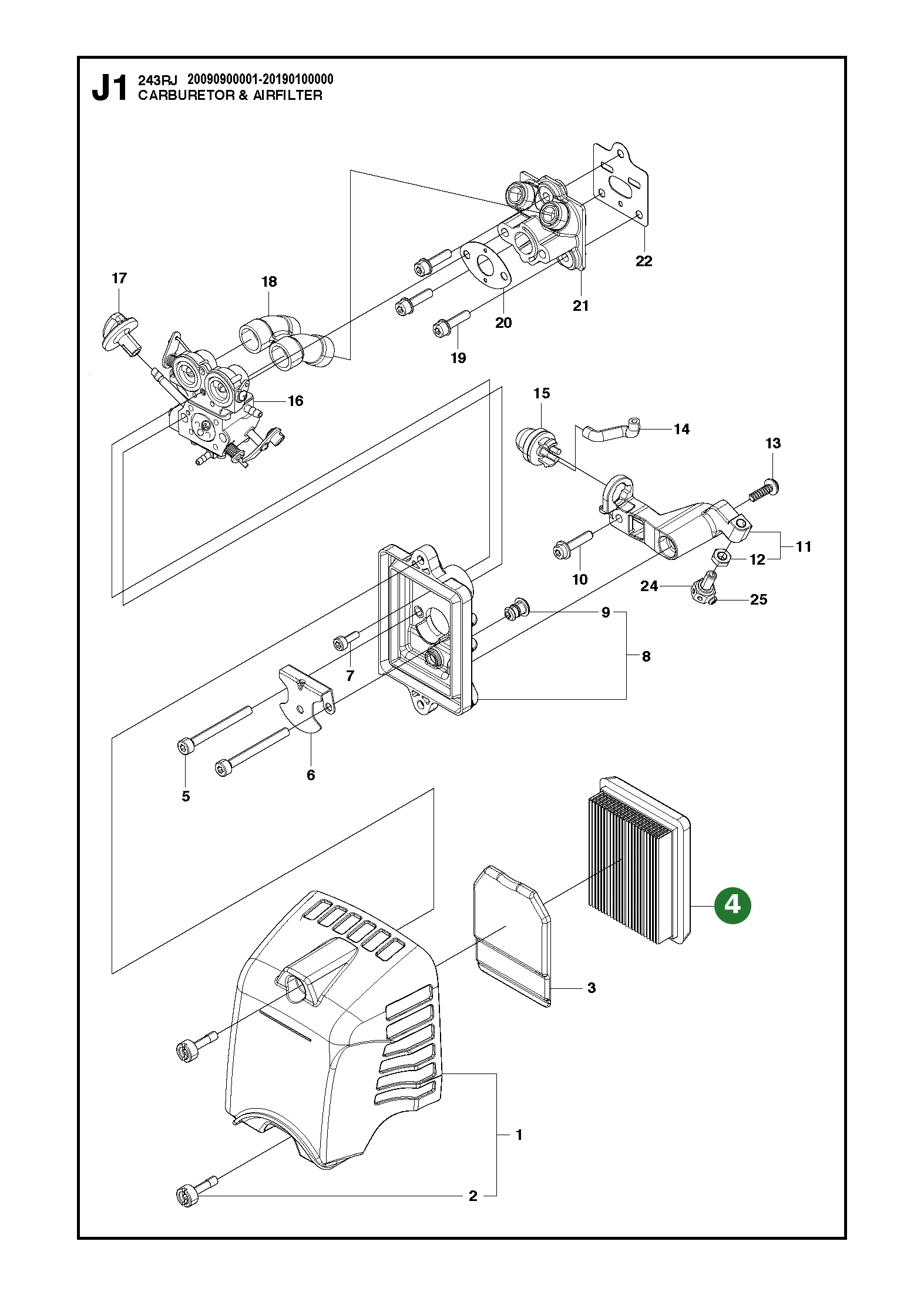 Position im Ersatzteilkatalog