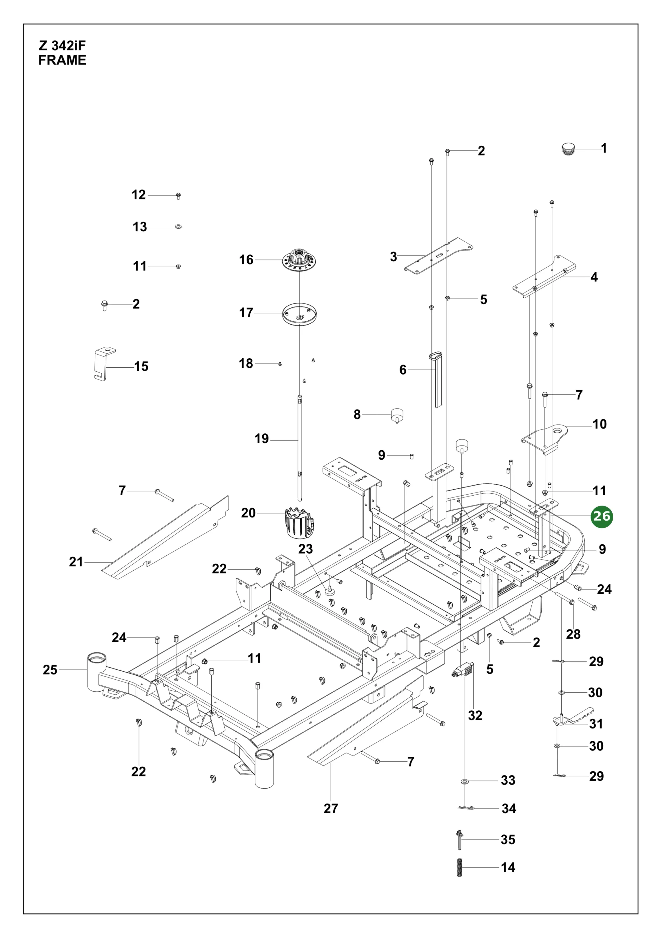 Position im Ersatzteilkatalog