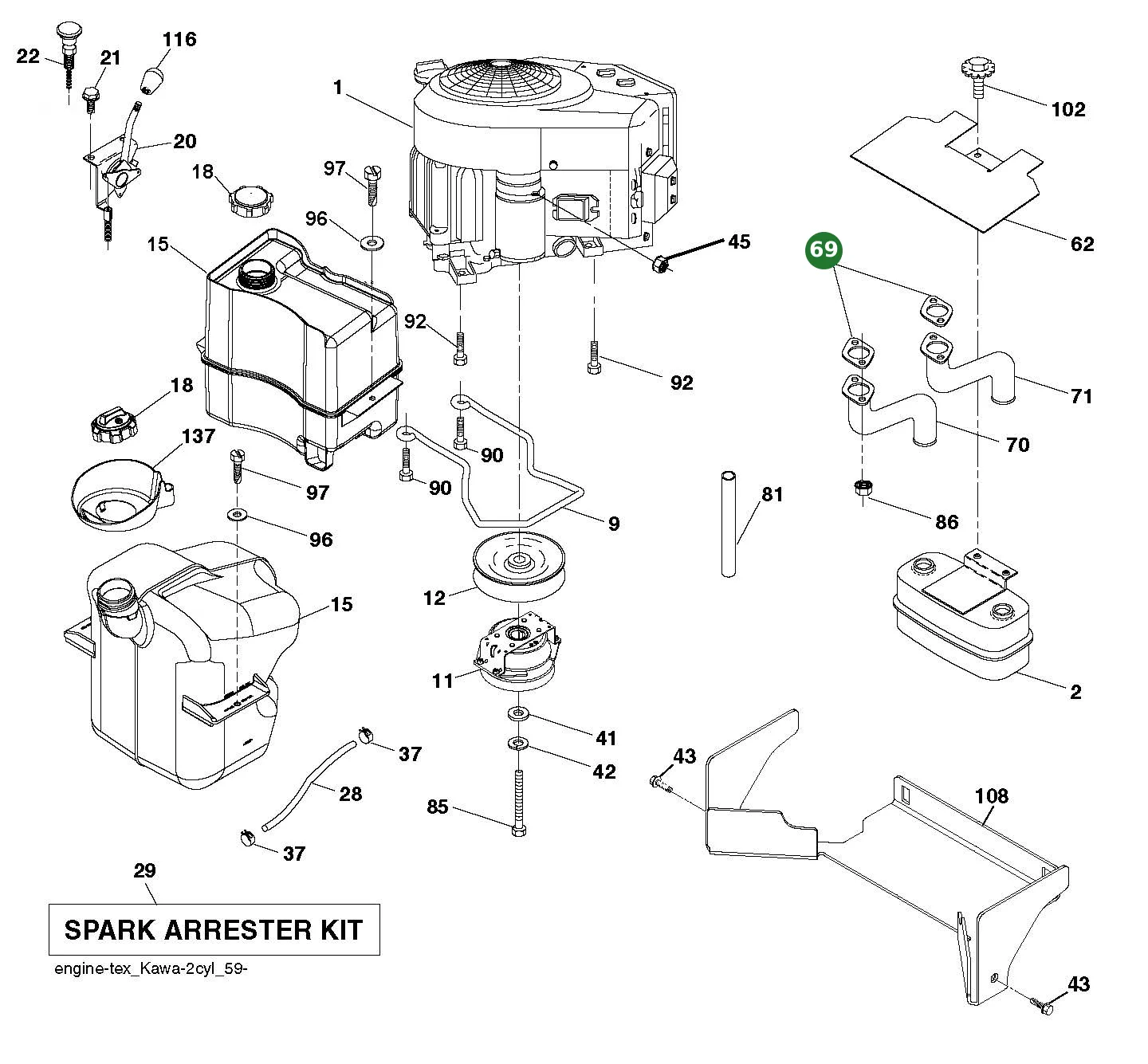 Position im Ersatzteilkatalog