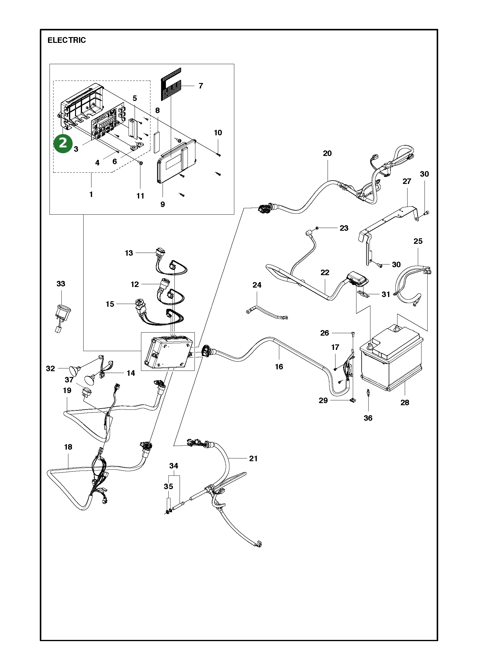 Position im Ersatzteilkatalog