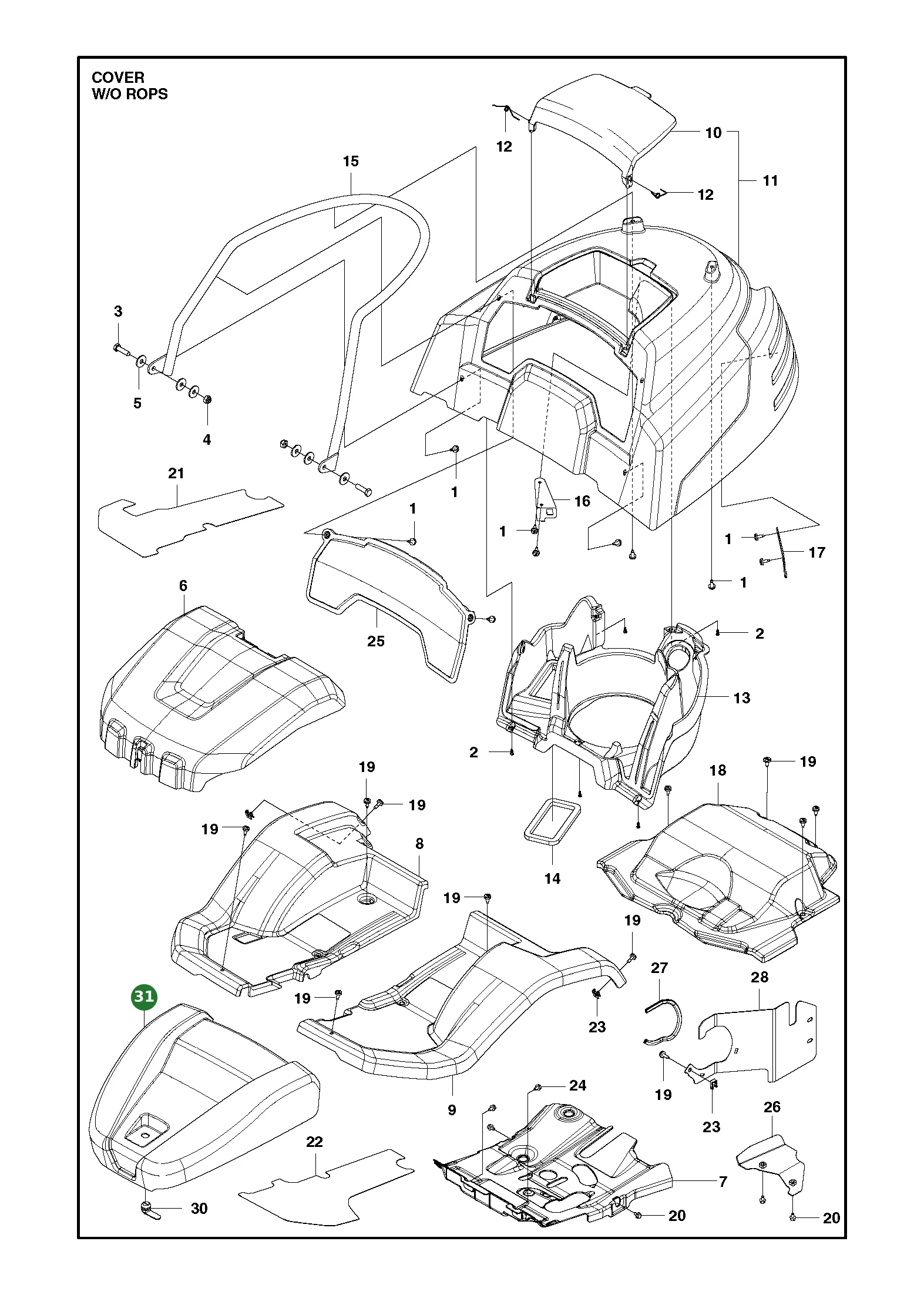 Position im Ersatzteilkatalog