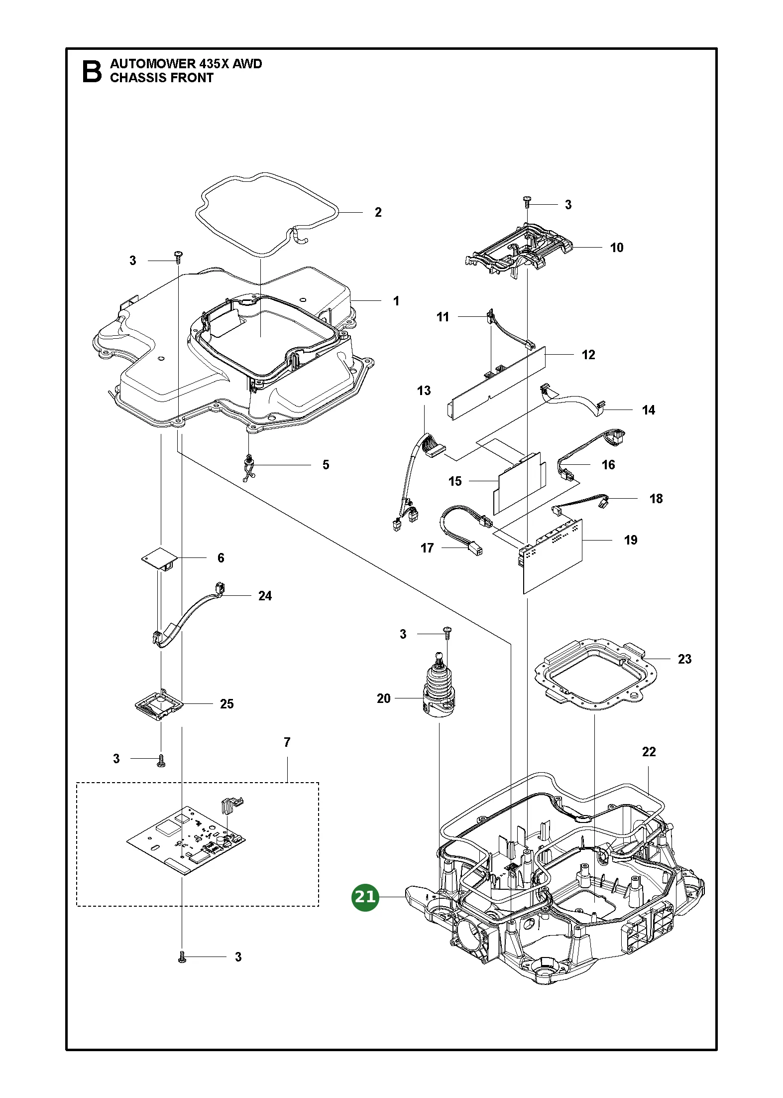 Position im Ersatzteilkatalog