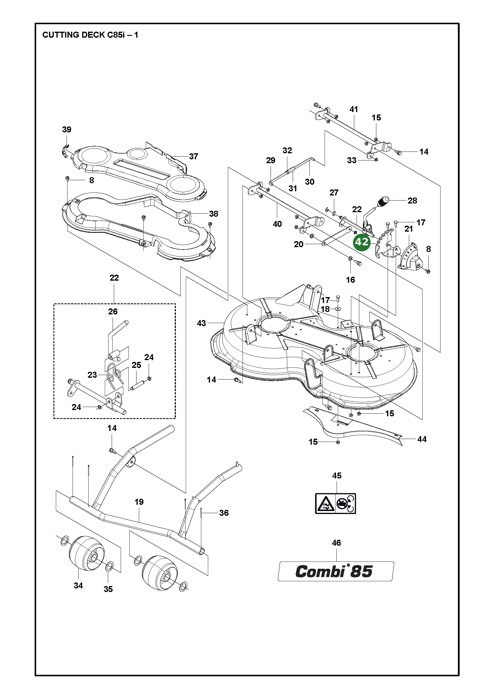 Position im Ersatzteilkatalog