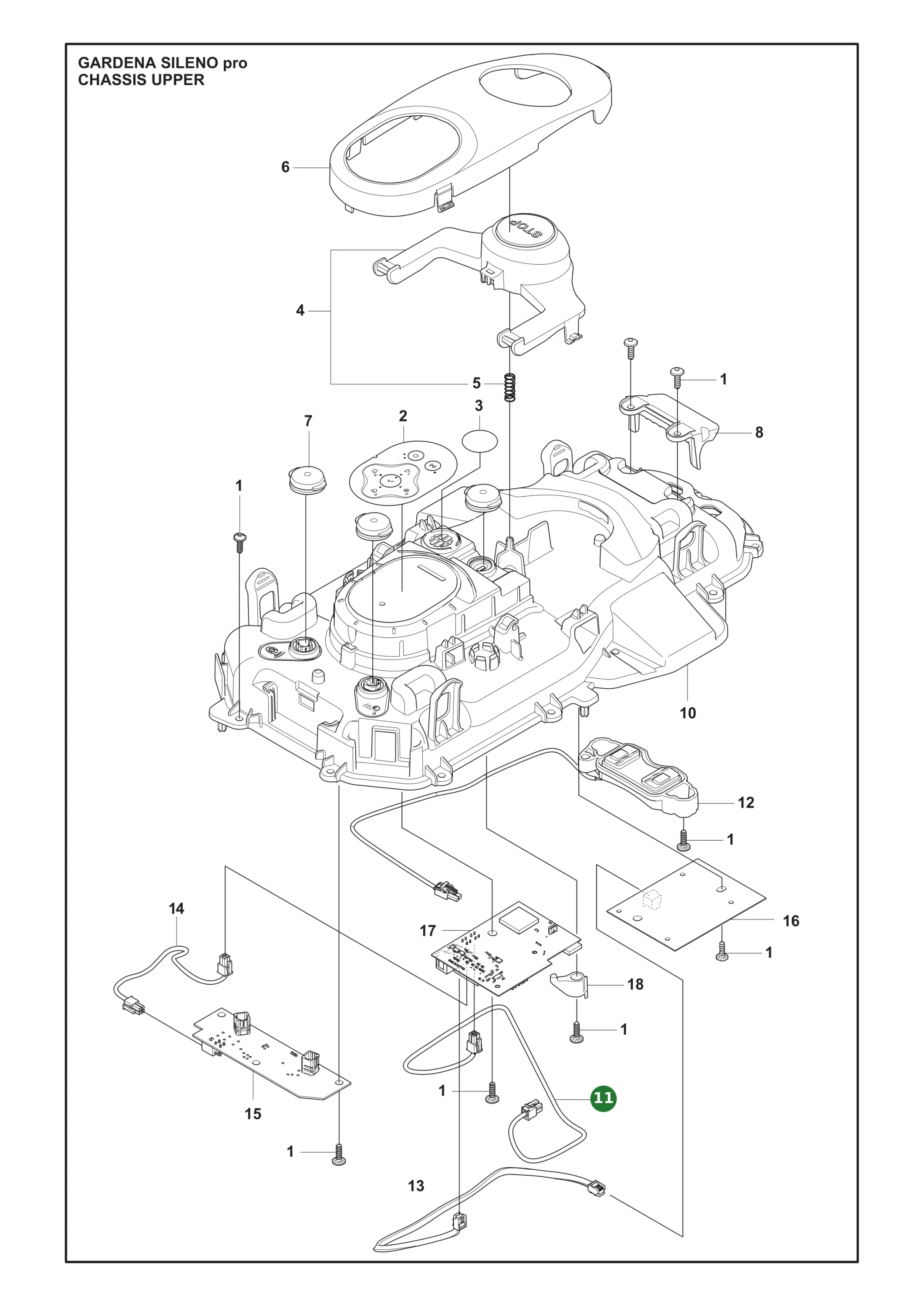 Position im Ersatzteilkatalog