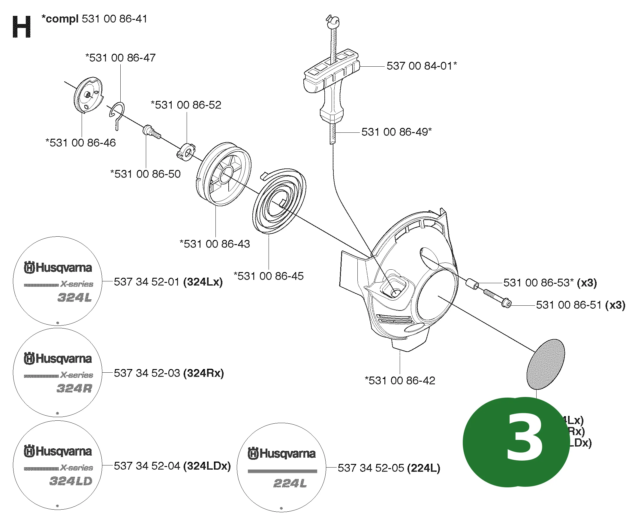Position im Ersatzteilkatalog