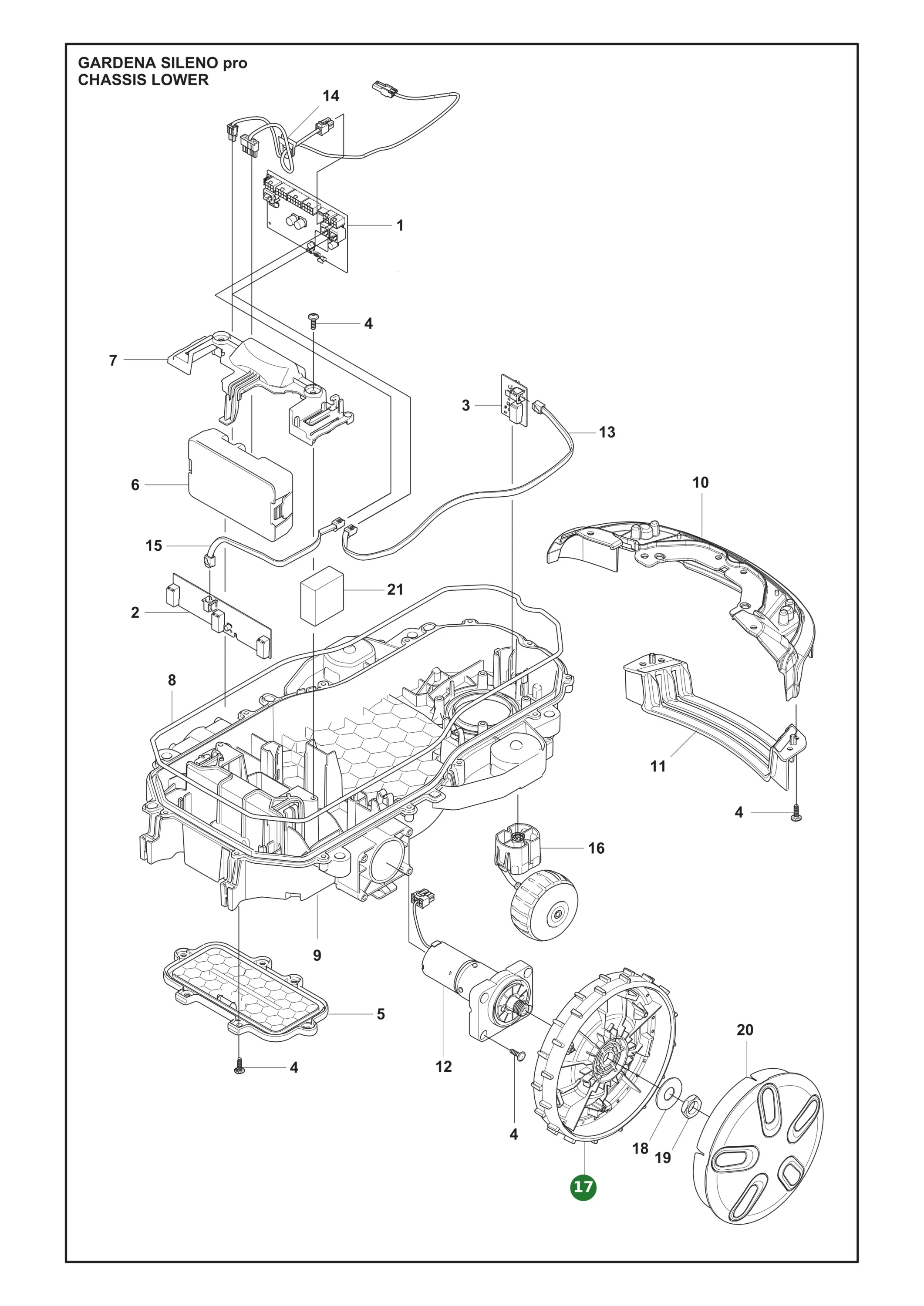 Position im Ersatzteilkatalog