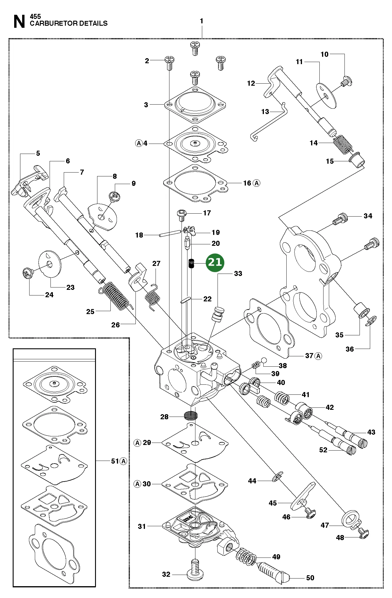 Position im Ersatzteilkatalog