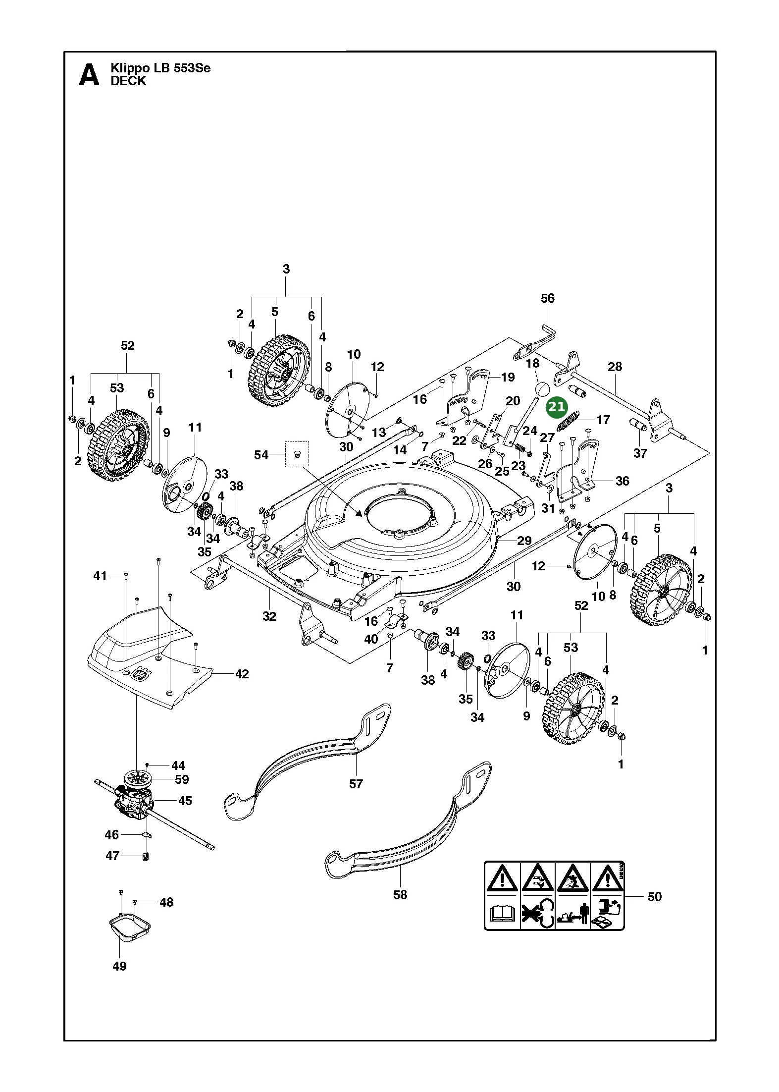 Position im Ersatzteilkatalog