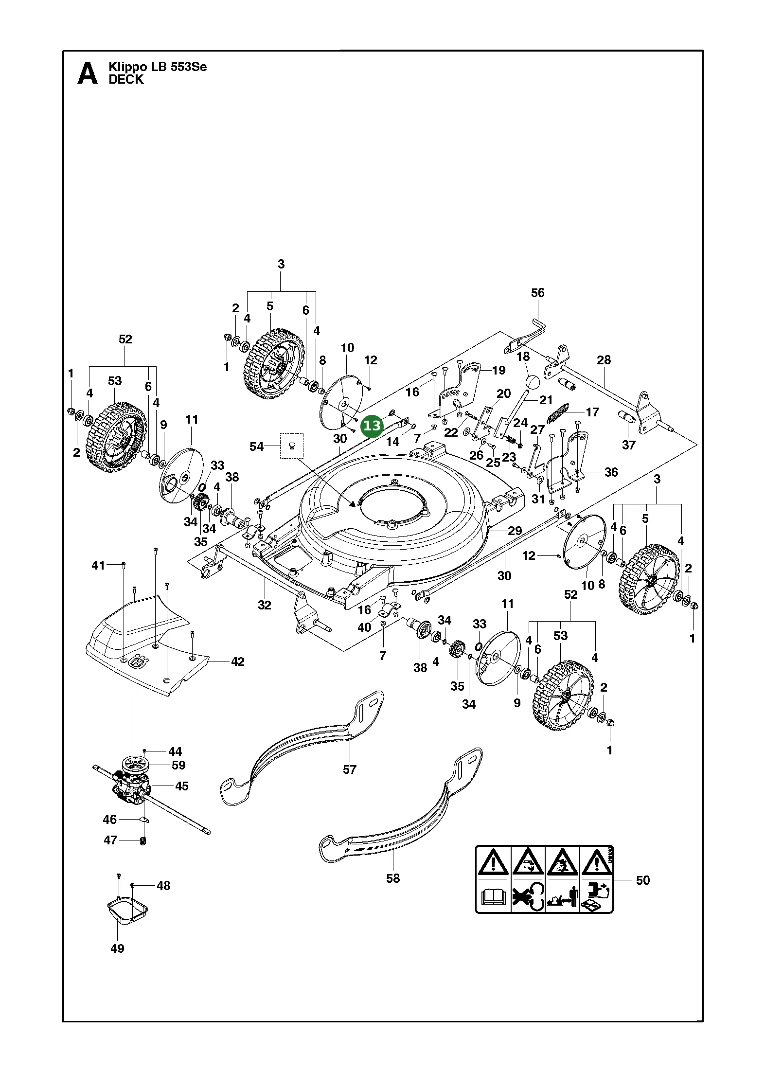 Position im Ersatzteilkatalog