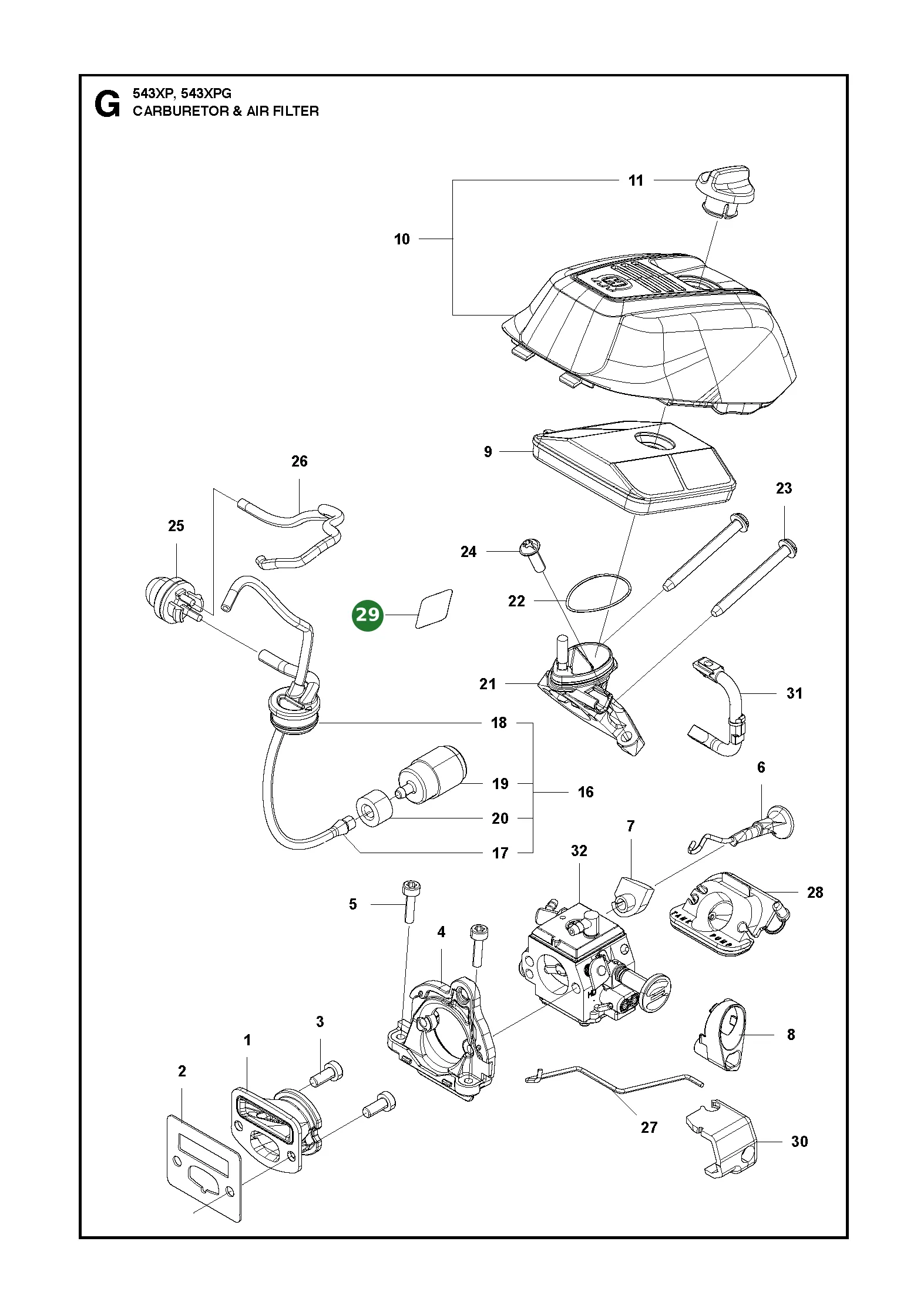 Position im Ersatzteilkatalog