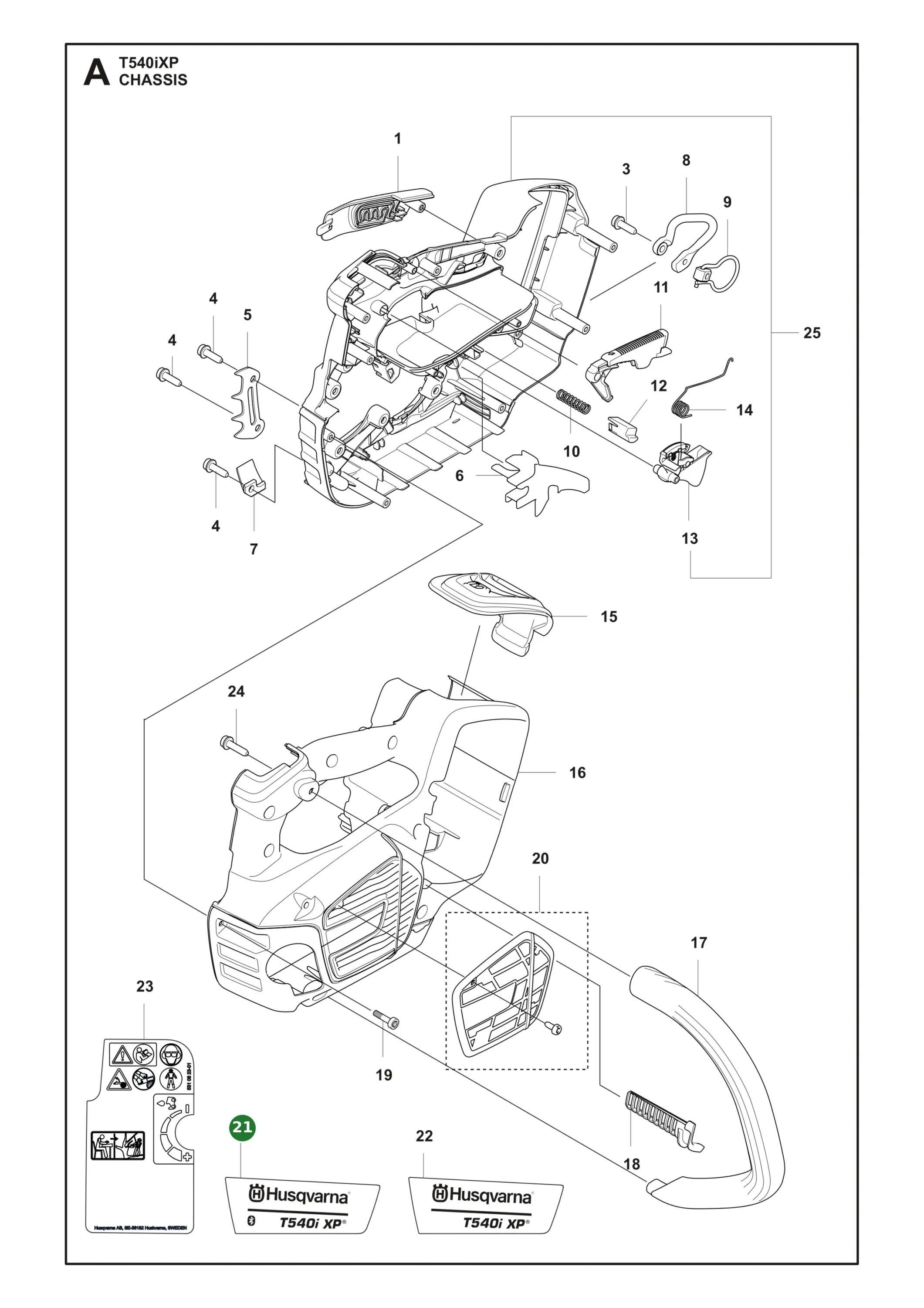 Position im Ersatzteilkatalog
