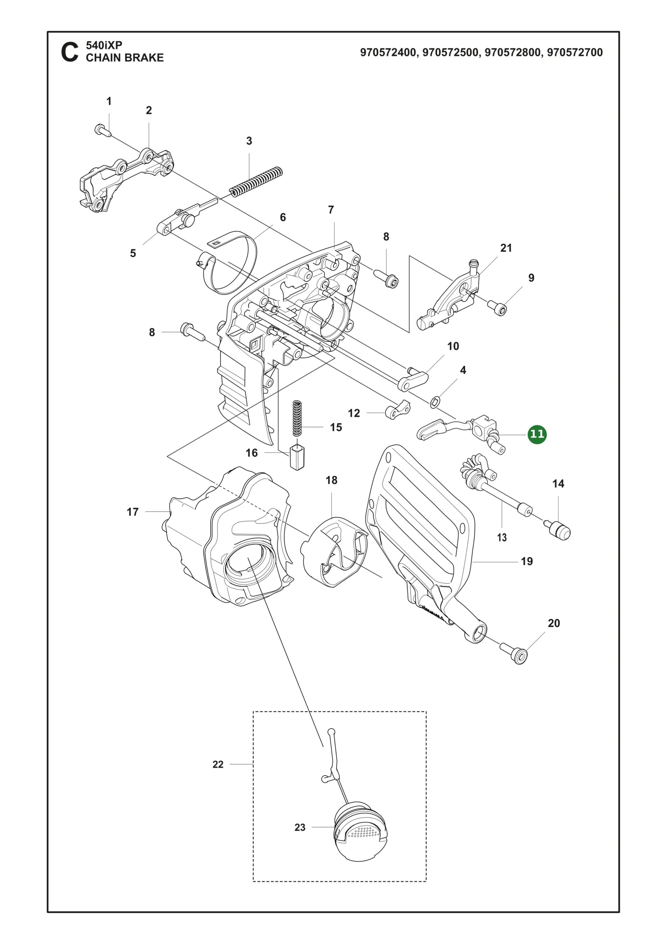 Position im Ersatzteilkatalog