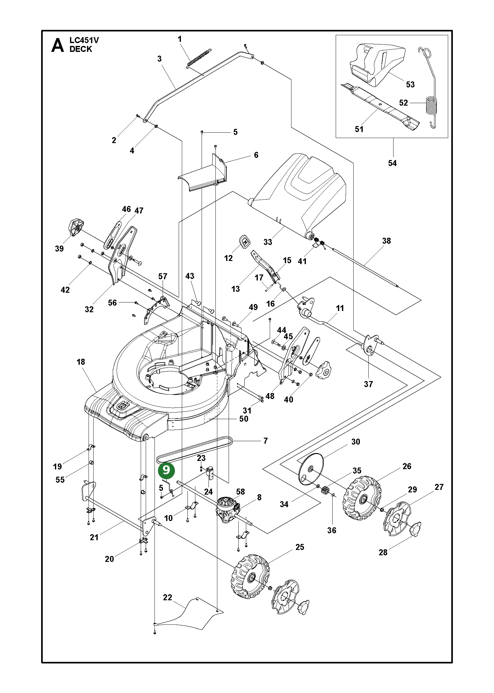 Position im Ersatzteilkatalog