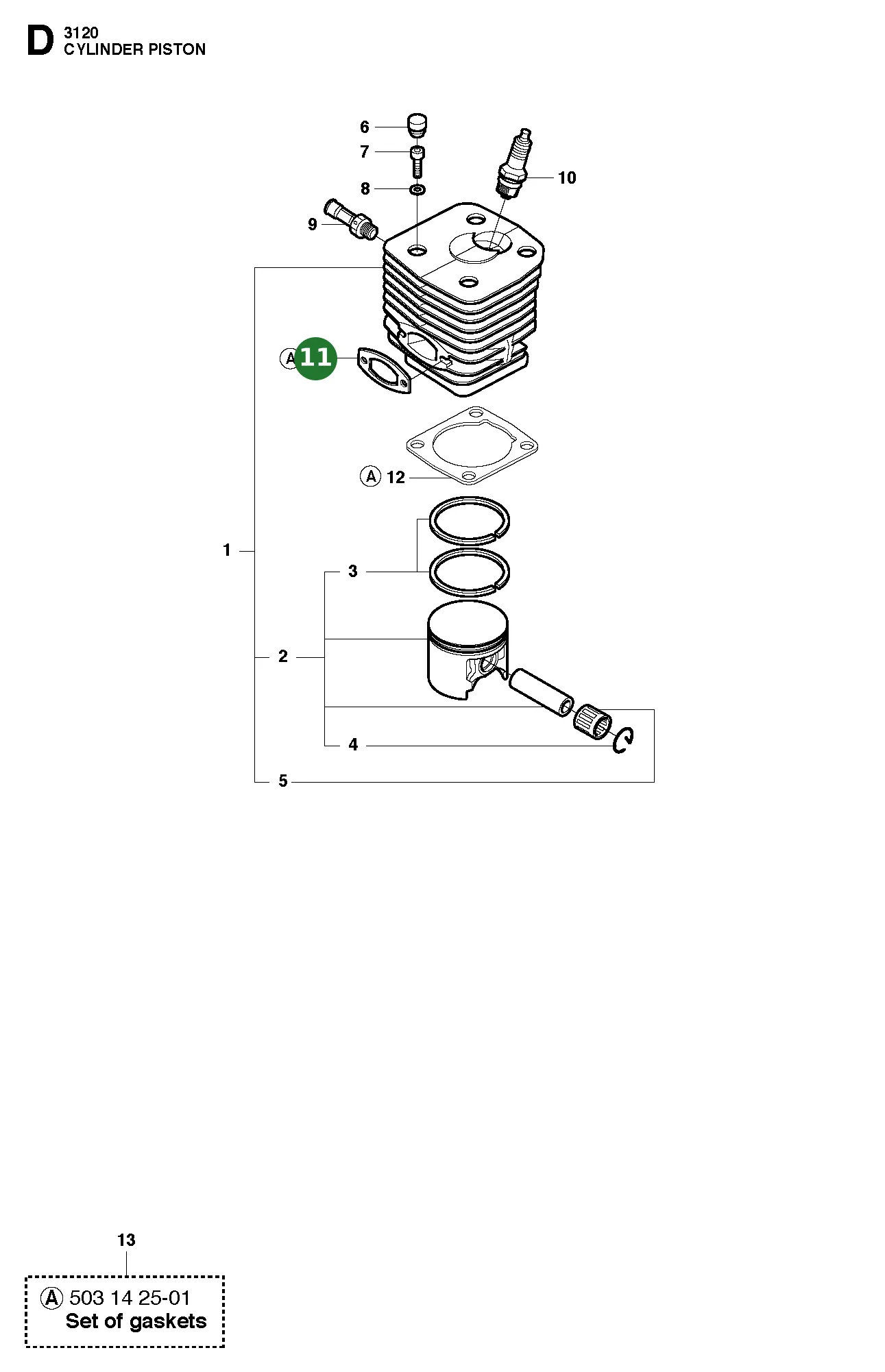 Position im Ersatzteilkatalog