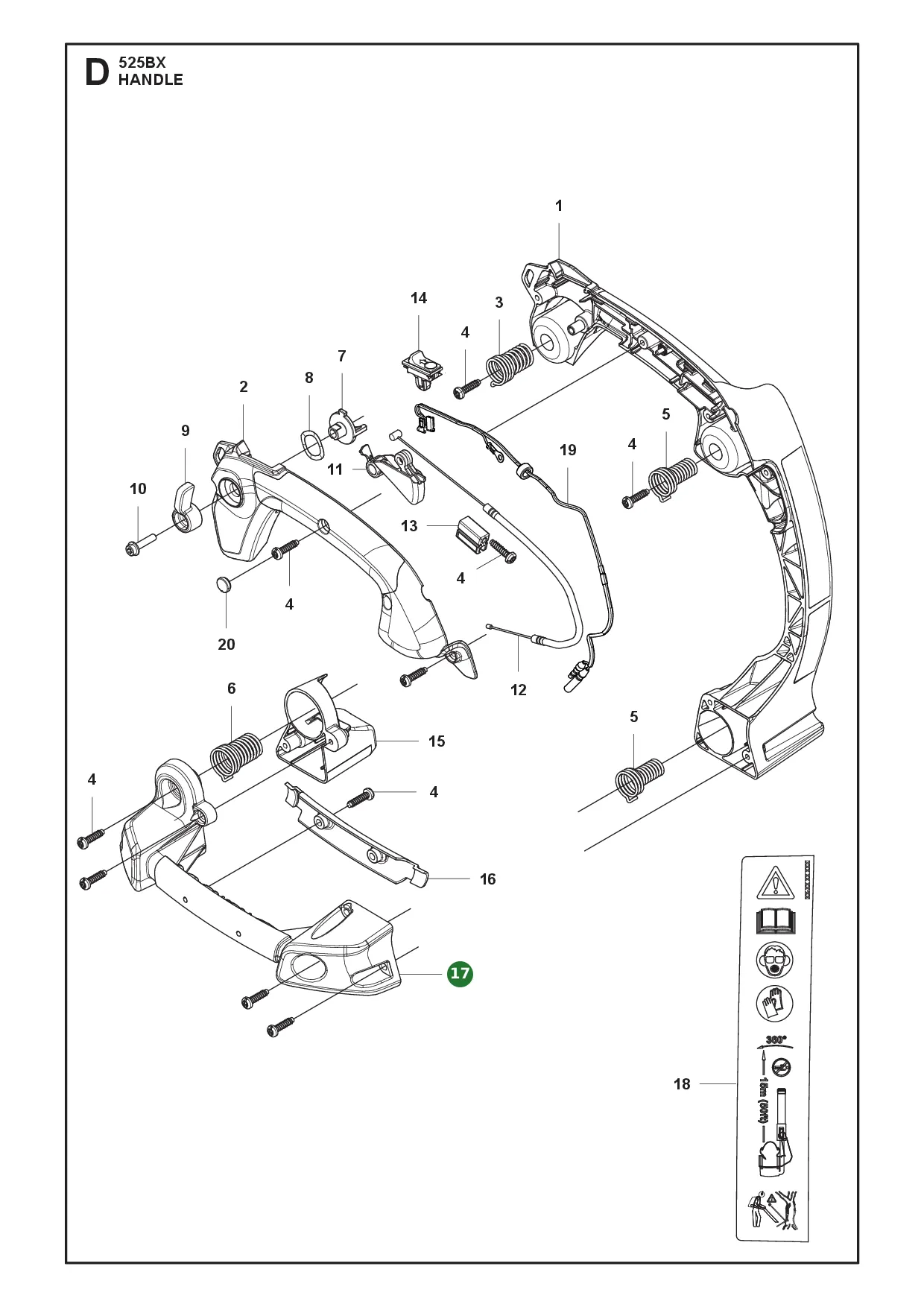 Position im Ersatzteilkatalog