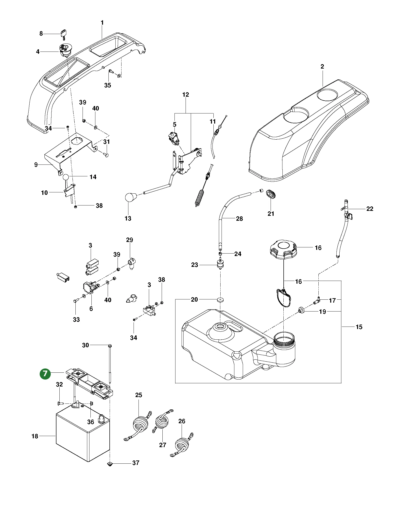 Position im Ersatzteilkatalog