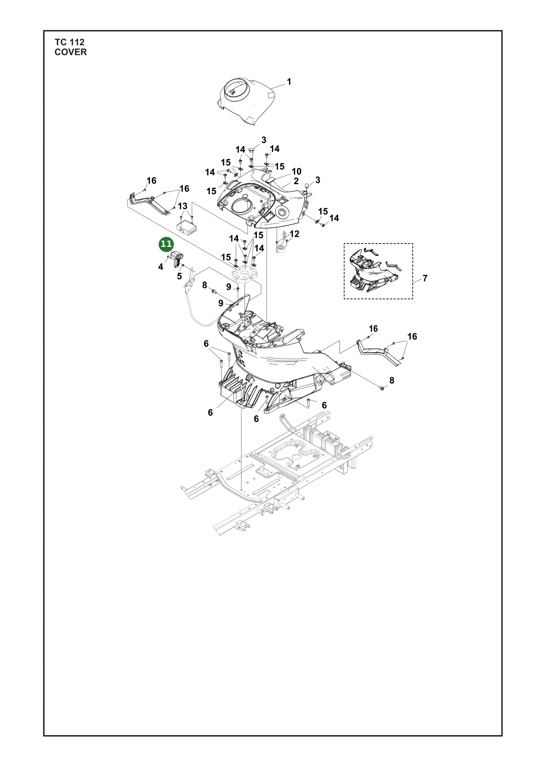 Position im Ersatzteilkatalog