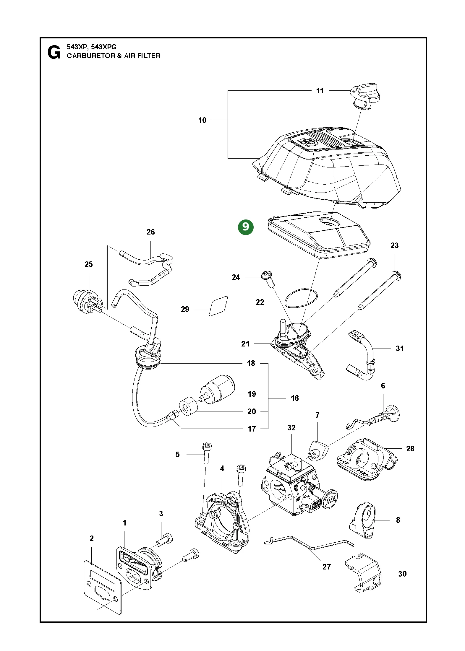 Position im Ersatzteilkatalog