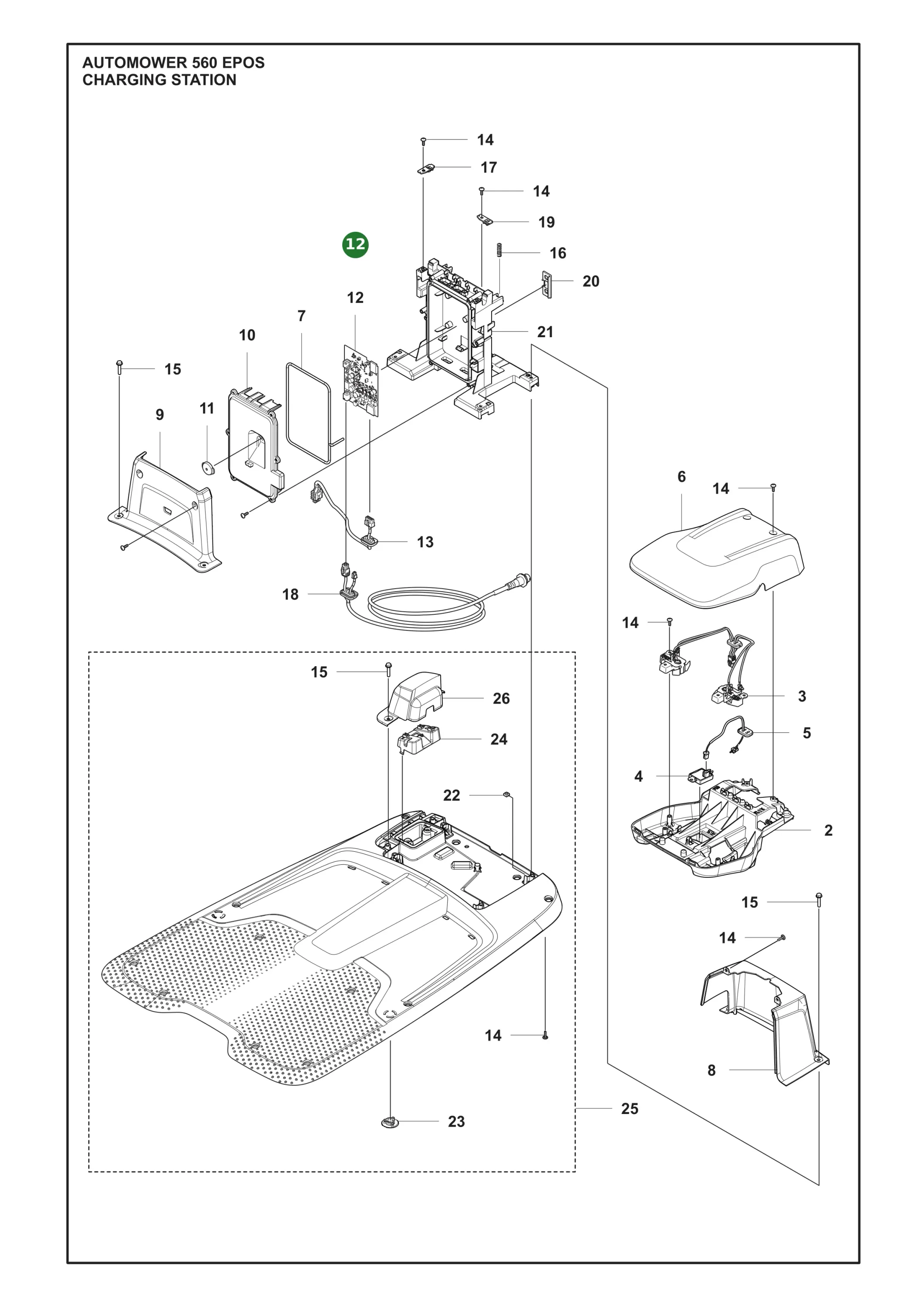 Position im Ersatzteilkatalog