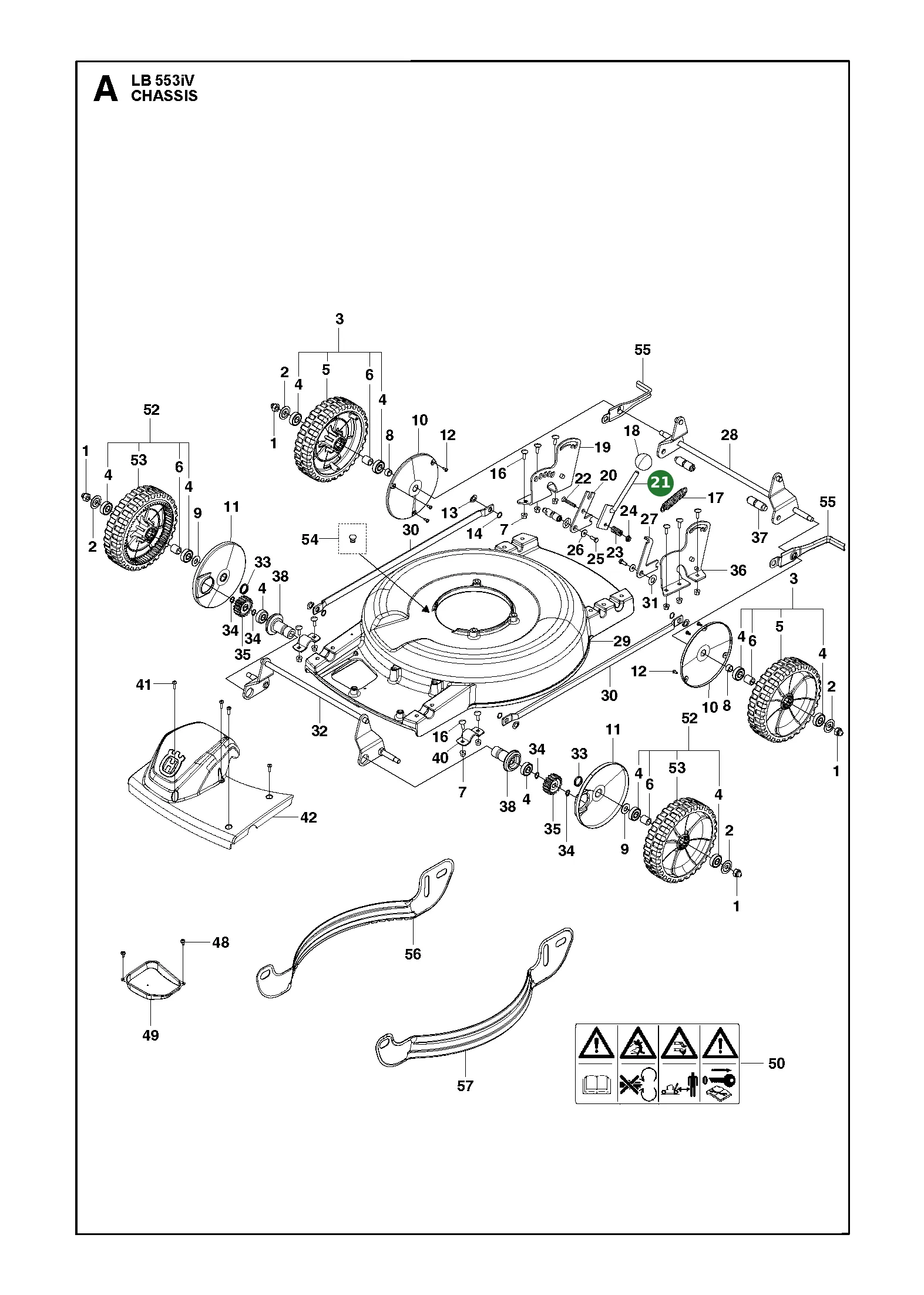 Position im Ersatzteilkatalog