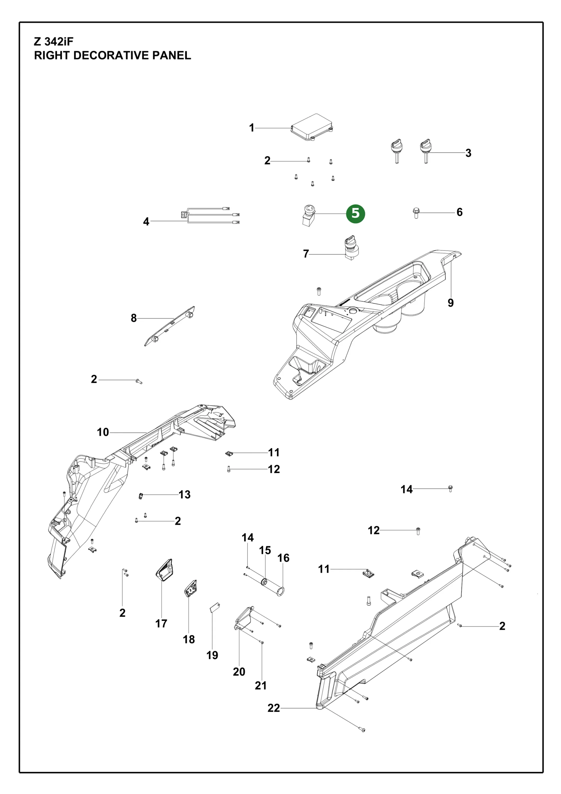 Position im Ersatzteilkatalog