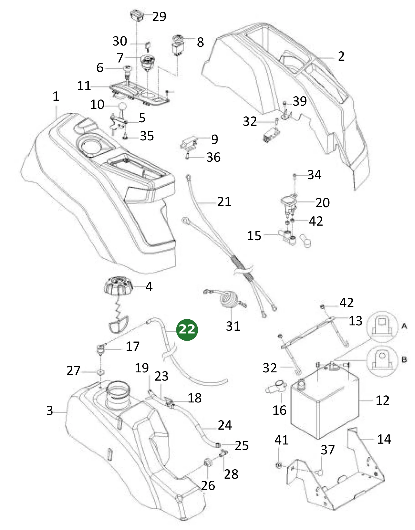 Position im Ersatzteilkatalog