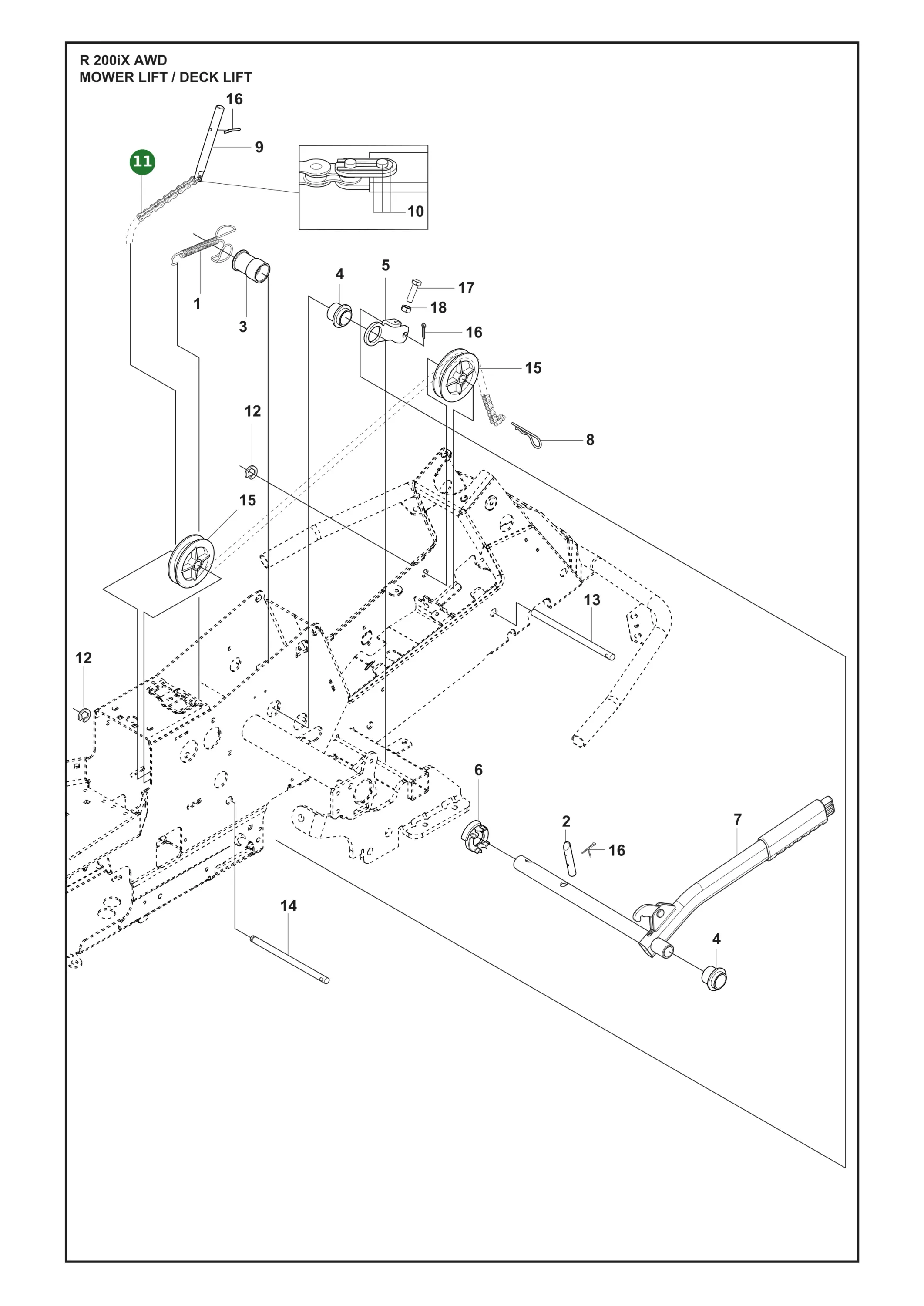 Position im Ersatzteilkatalog