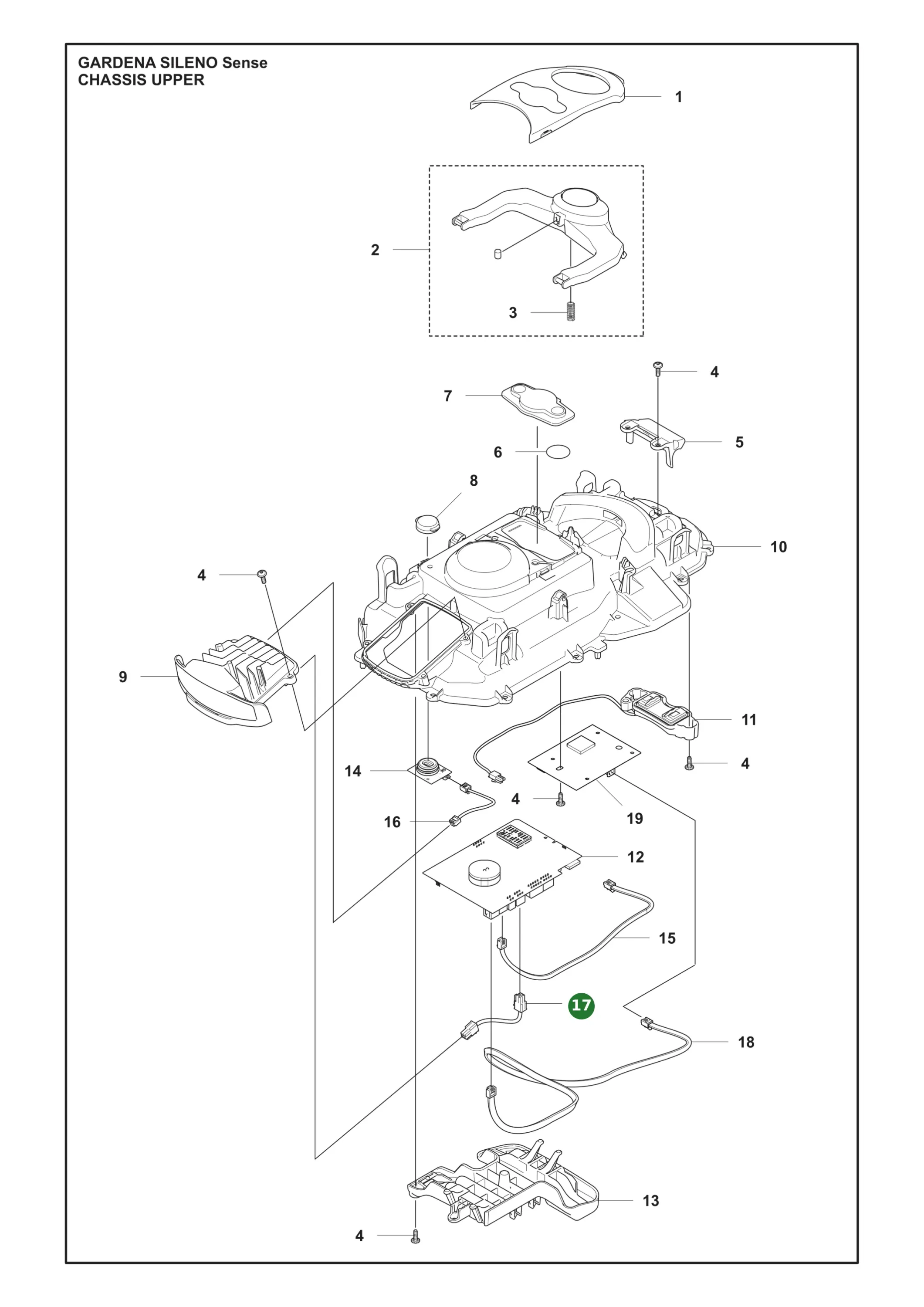 Position im Ersatzteilkatalog