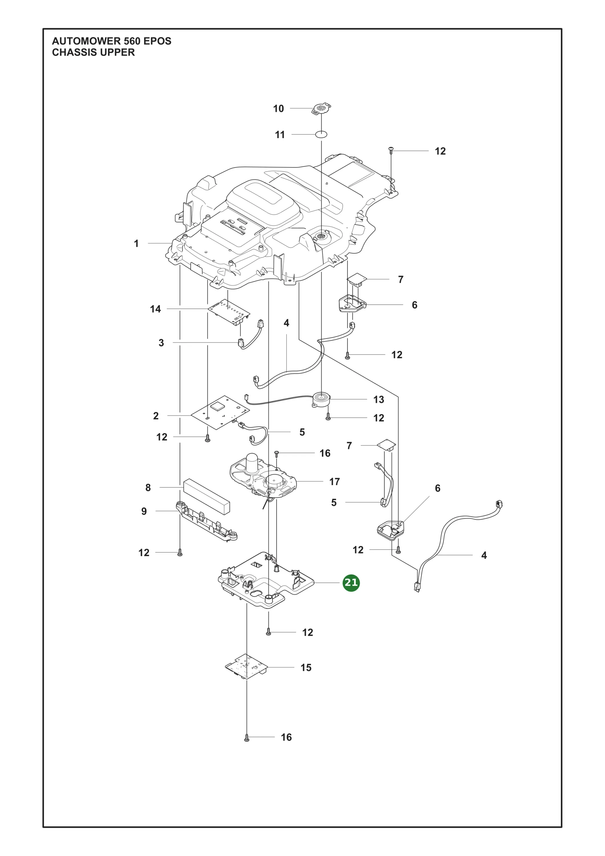 Position im Ersatzteilkatalog