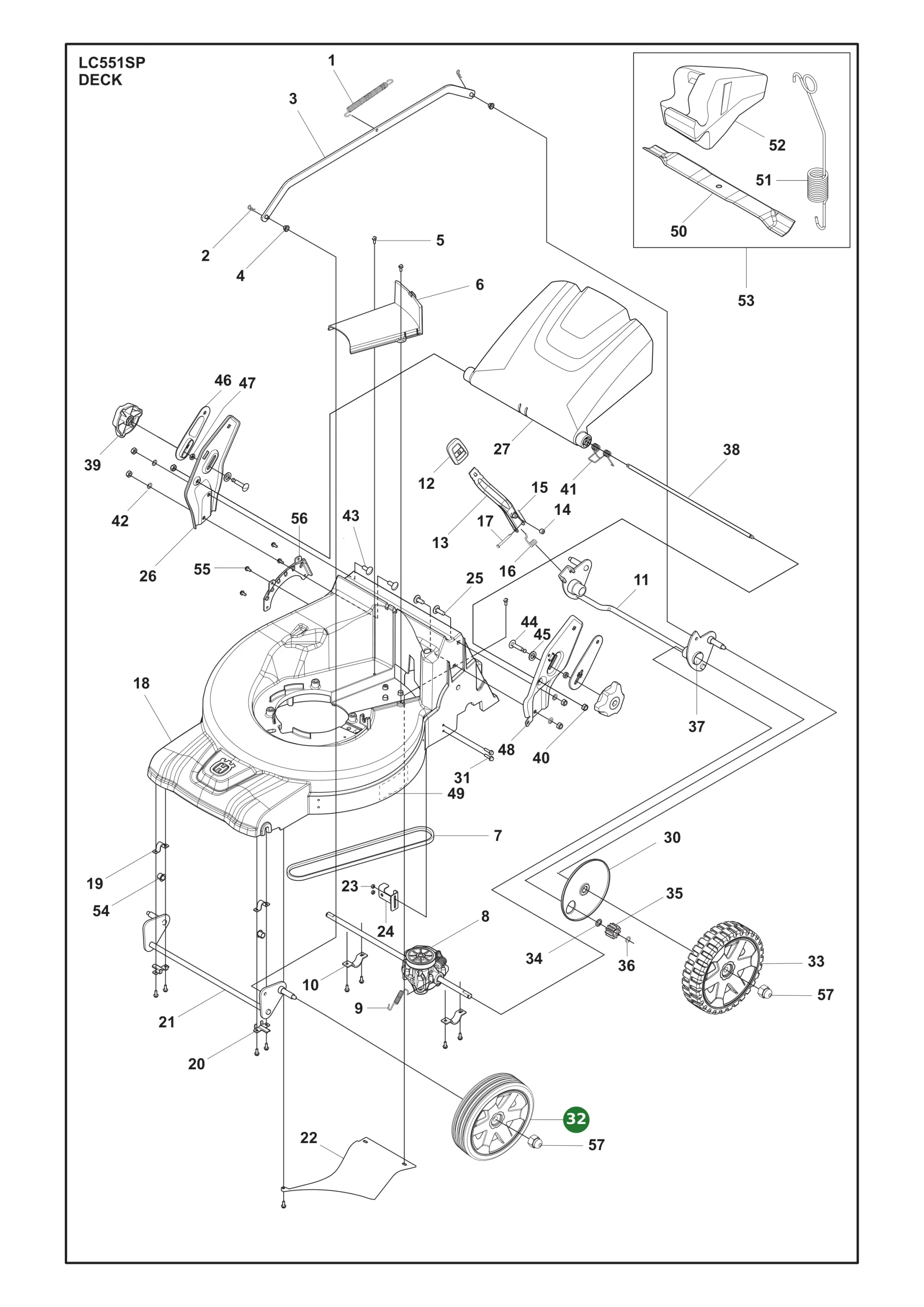 Position im Ersatzteilkatalog