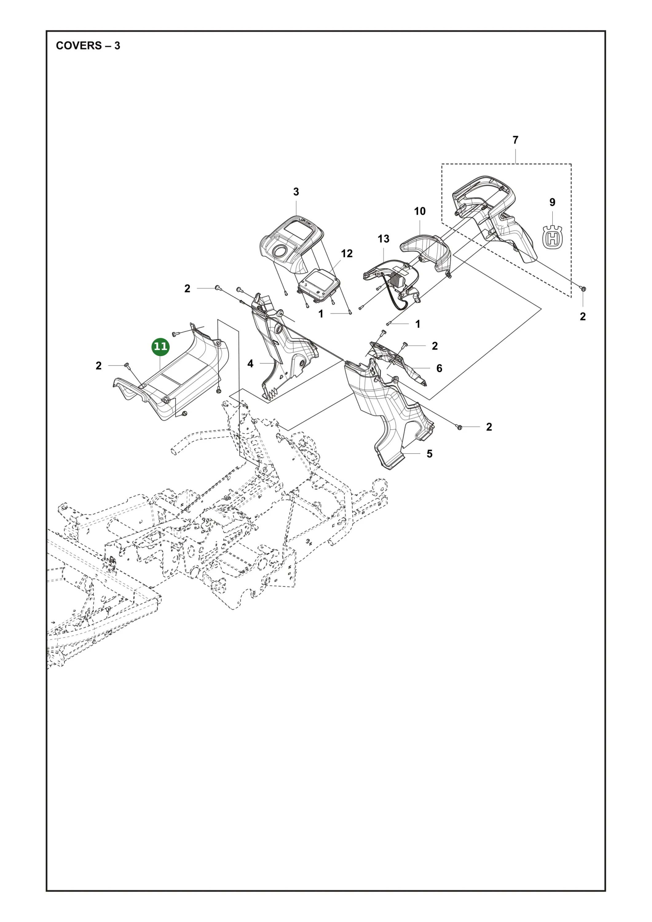 Position im Ersatzteilkatalog