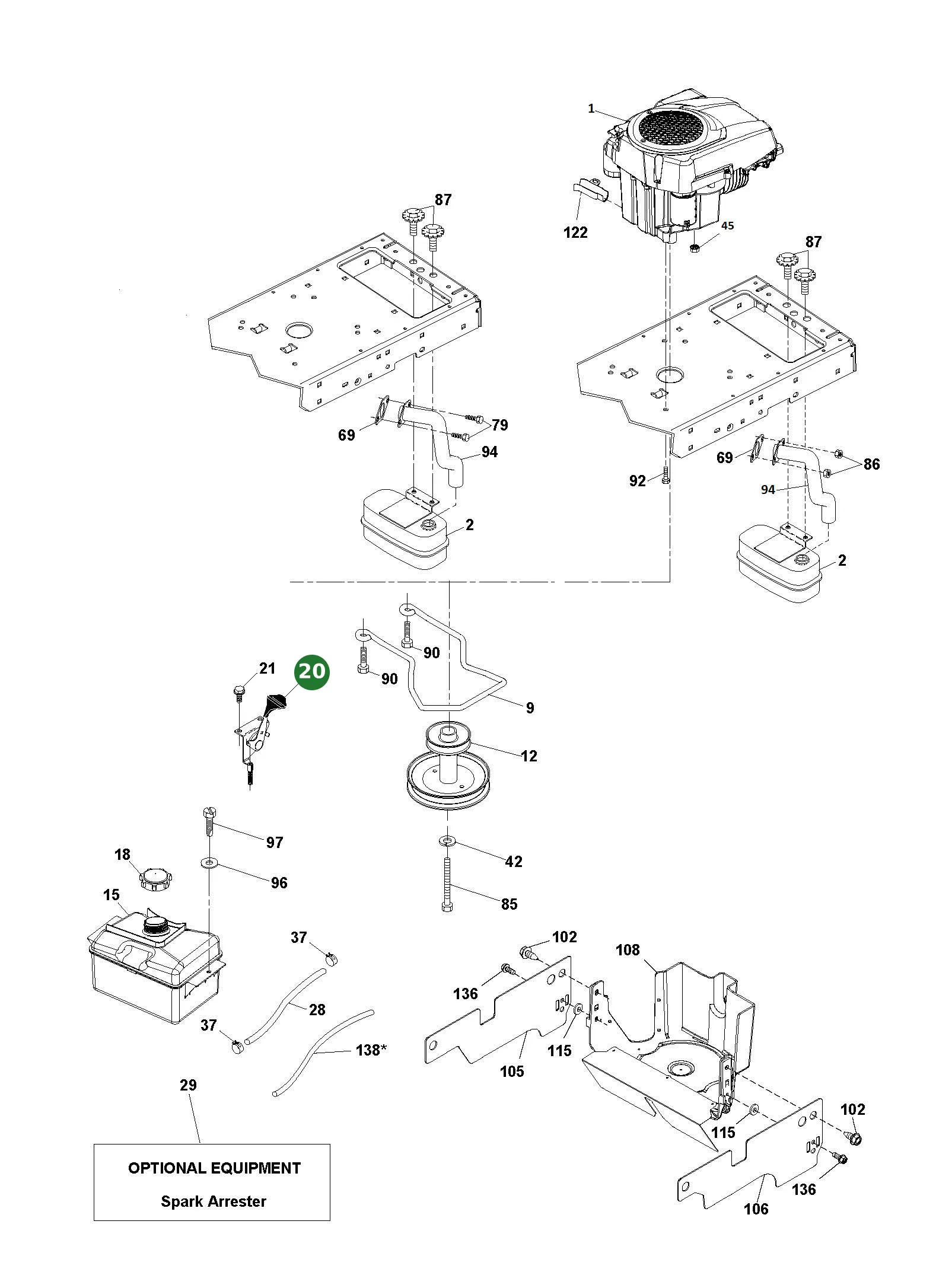 Position im Ersatzteilkatalog