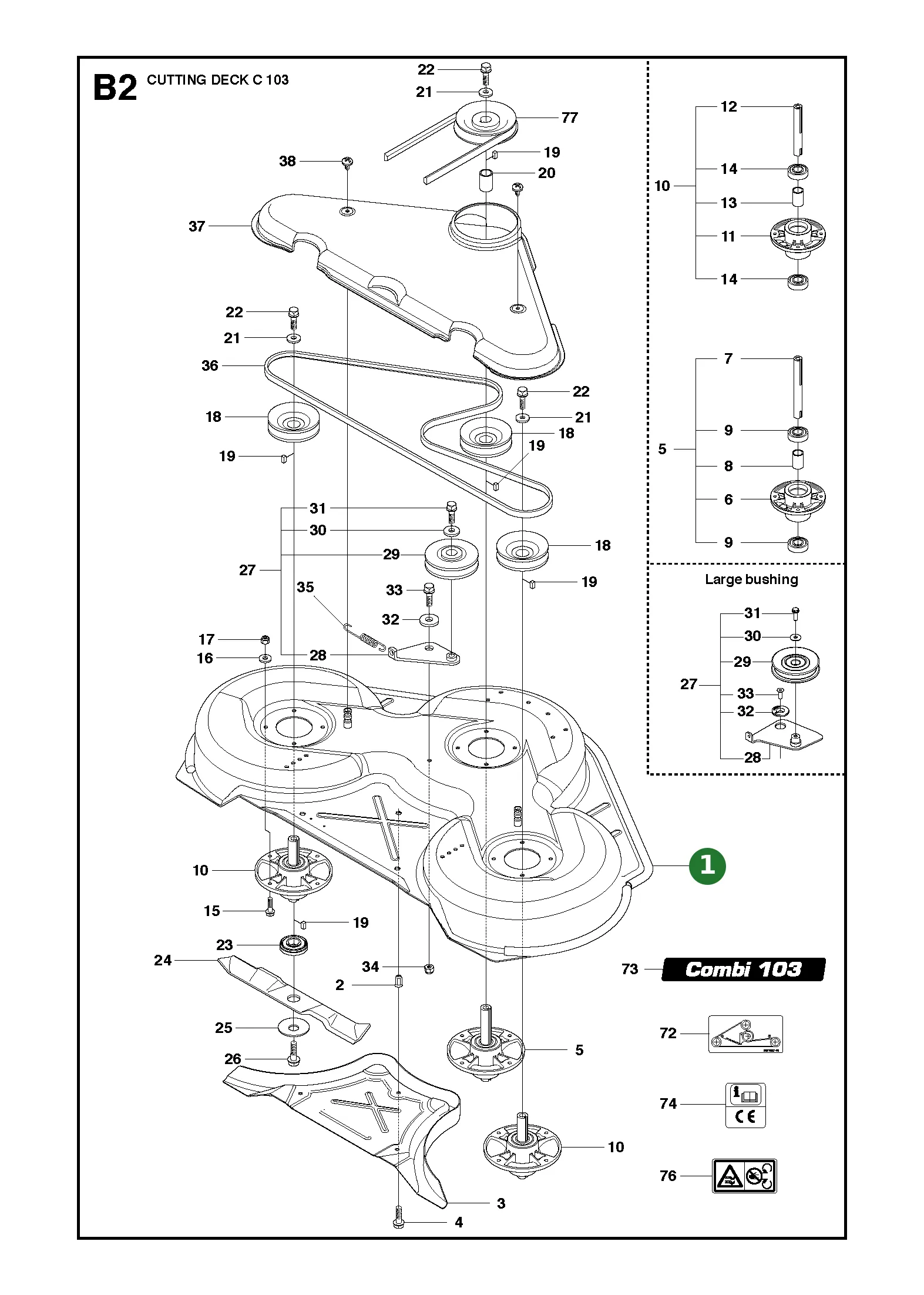 Position im Ersatzteilkatalog