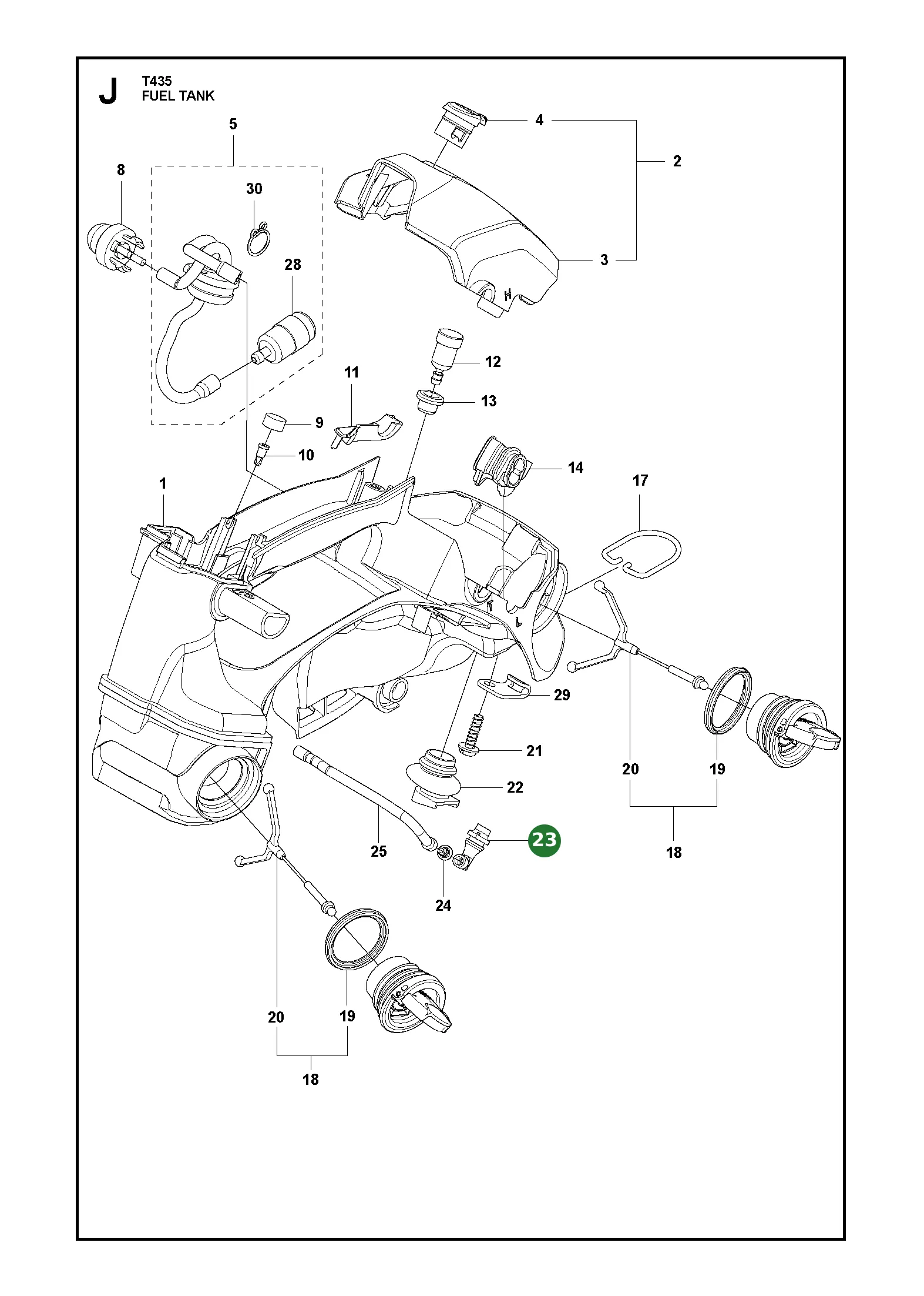 Position im Ersatzteilkatalog