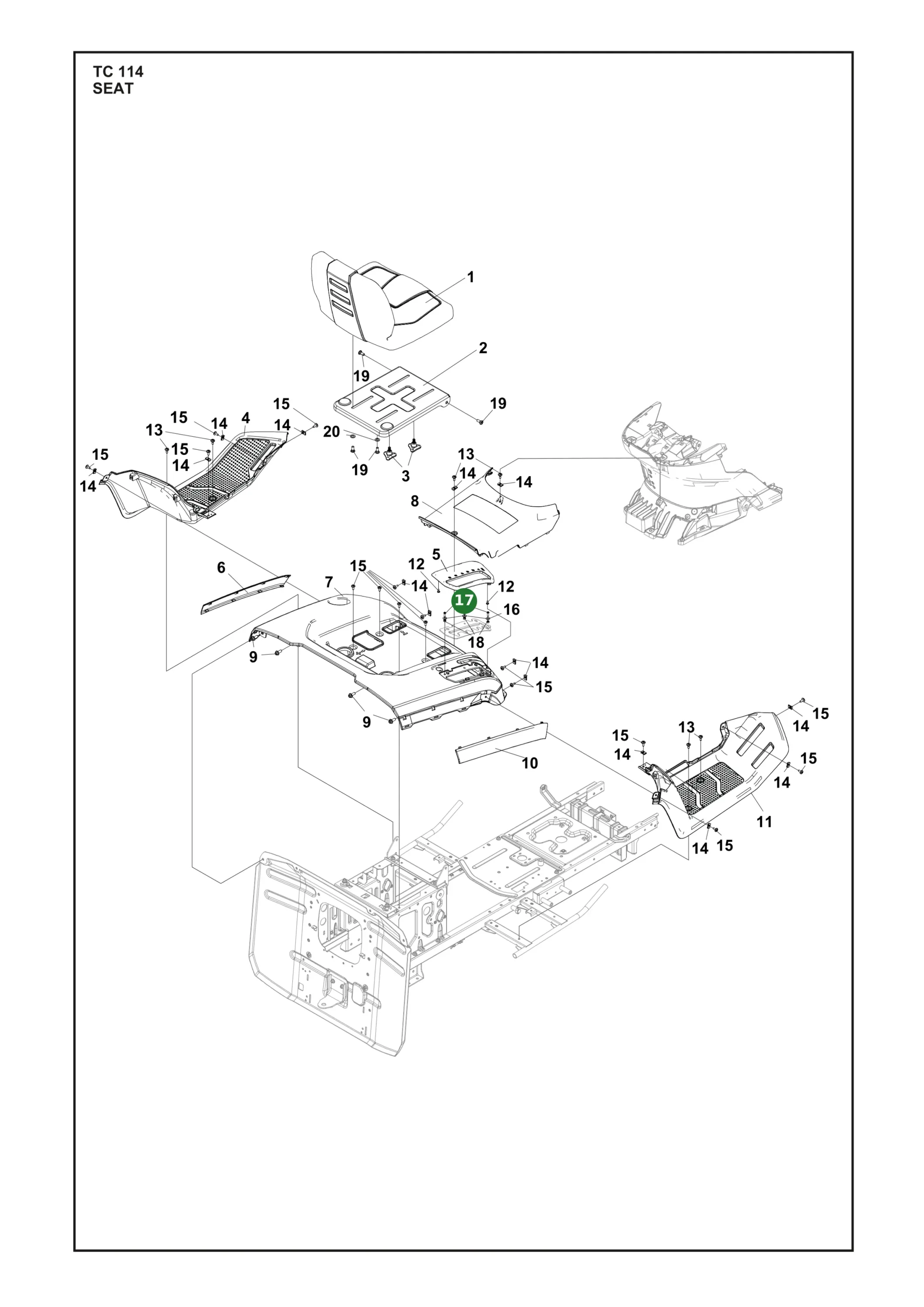 Position im Ersatzteilkatalog