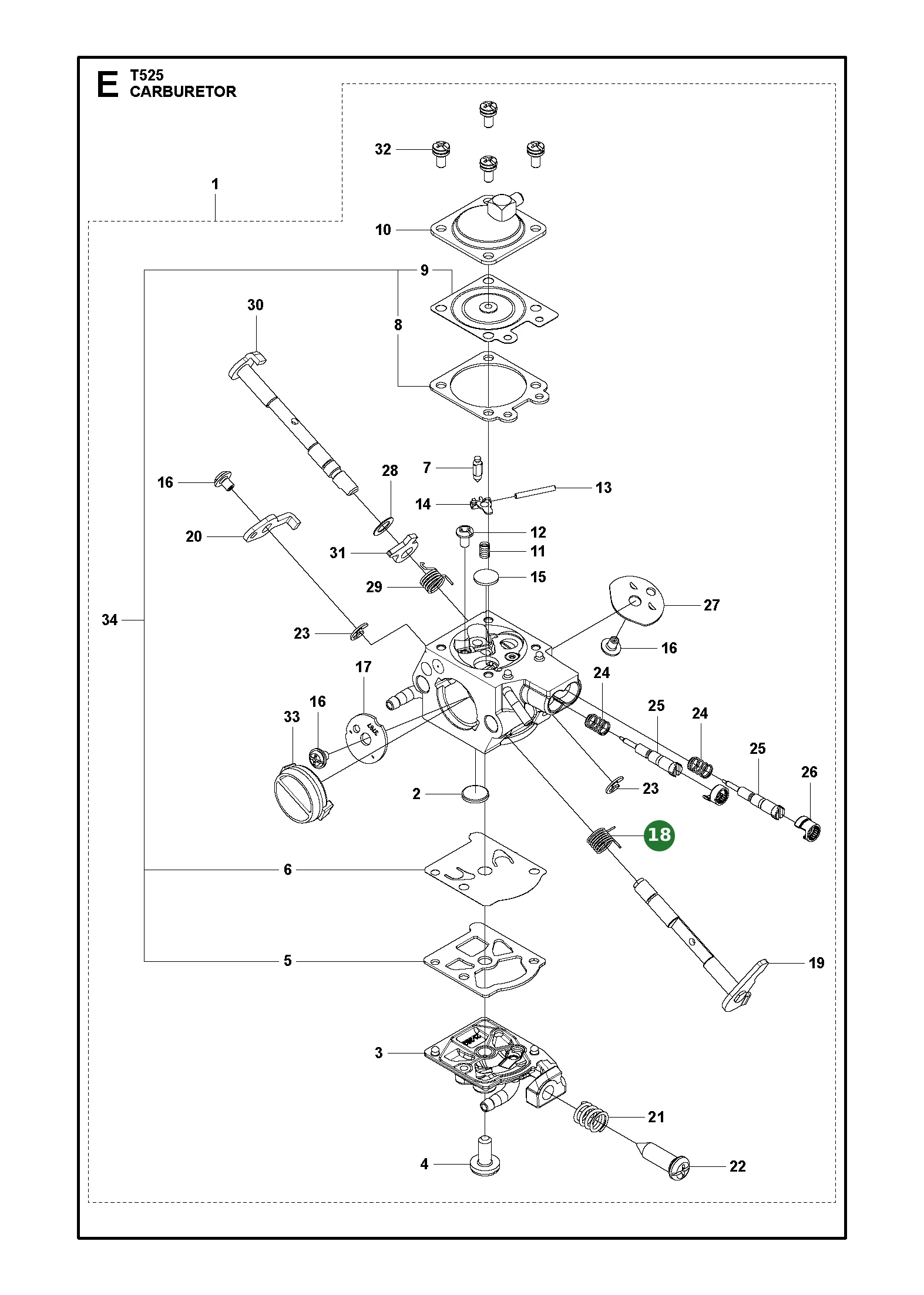 Position im Ersatzteilkatalog
