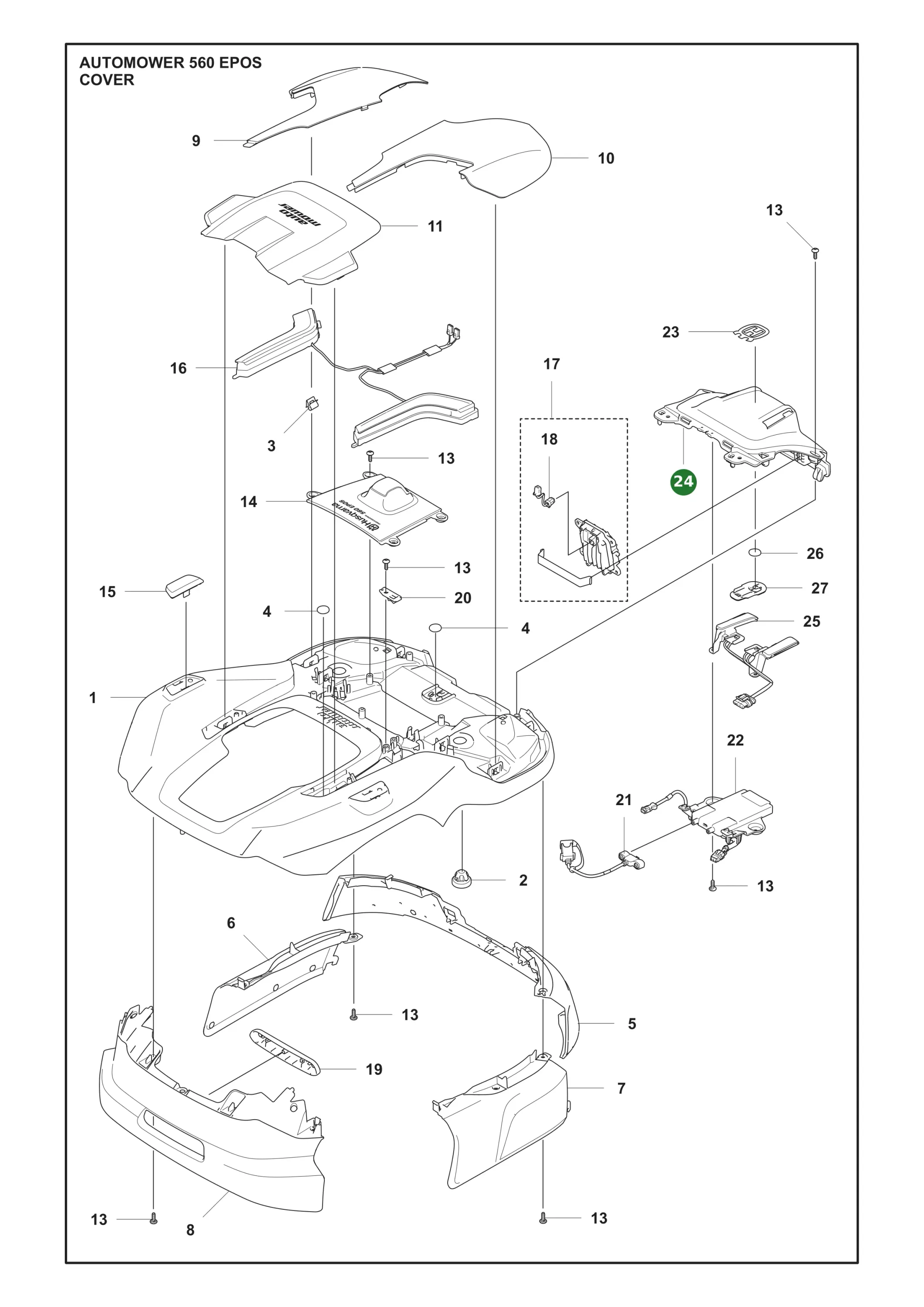 Position im Ersatzteilkatalog