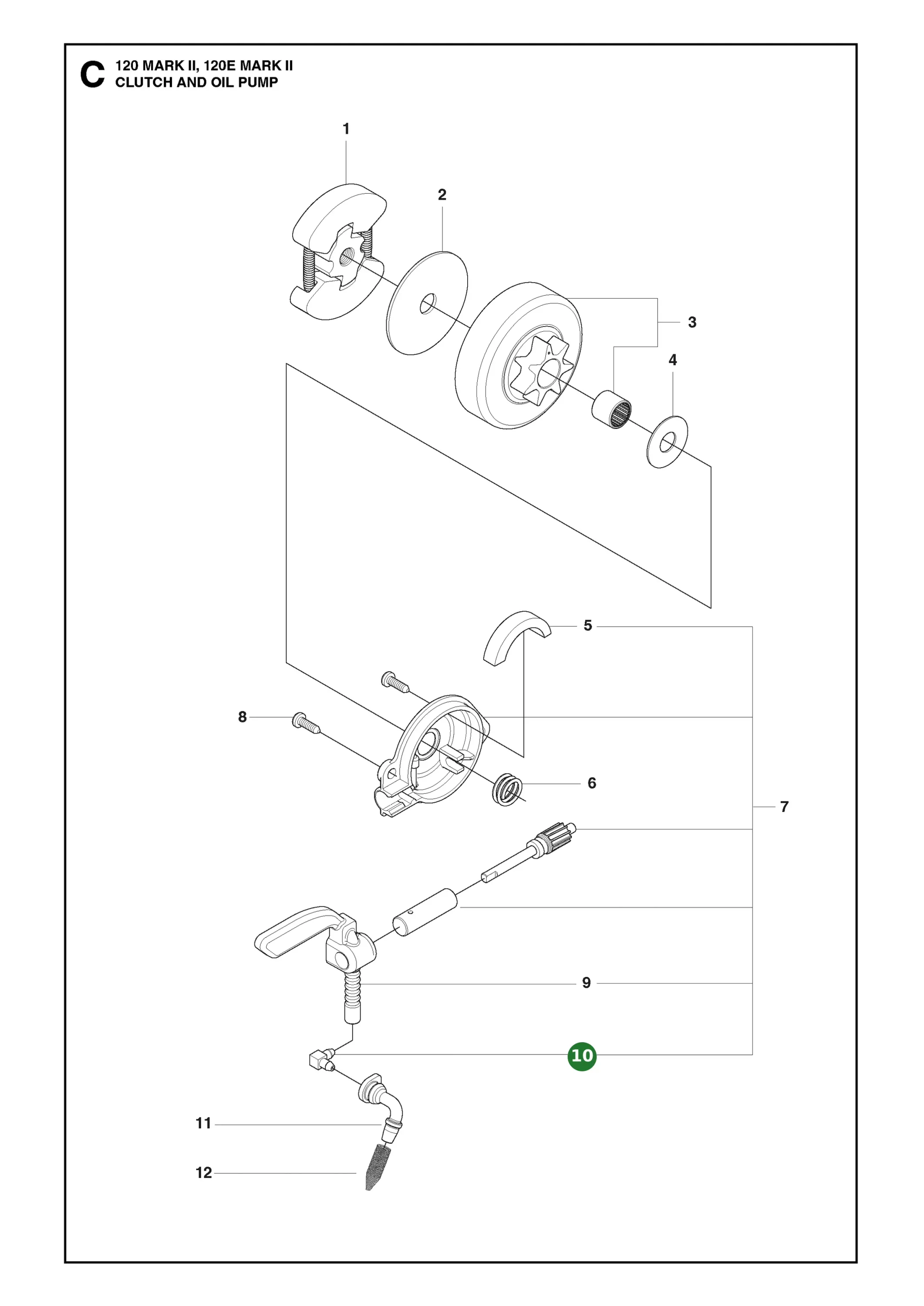 Knierohr f&uuml;r Husqvarna Motors&auml;gen
