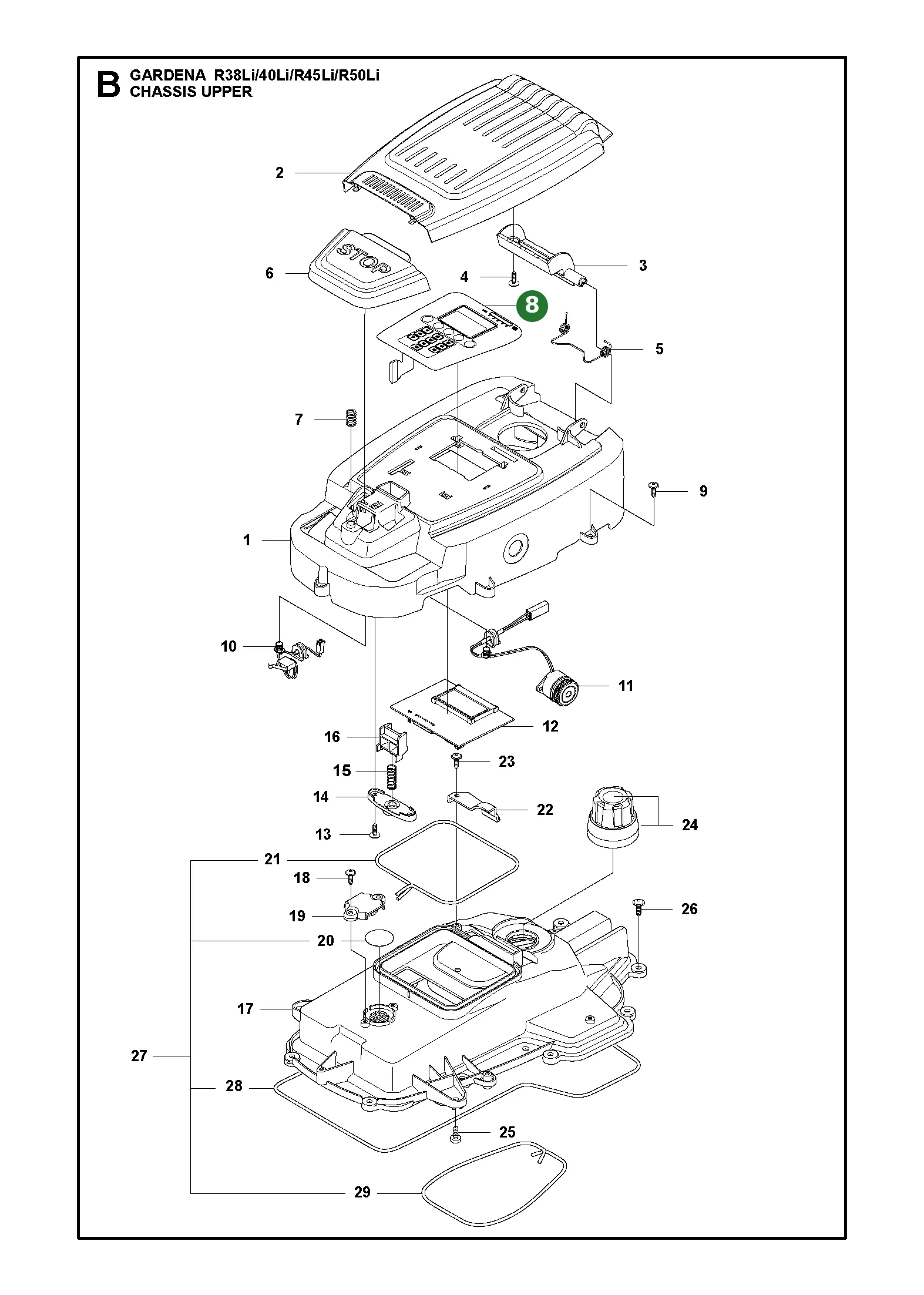 Position im Ersatzteilkatalog
