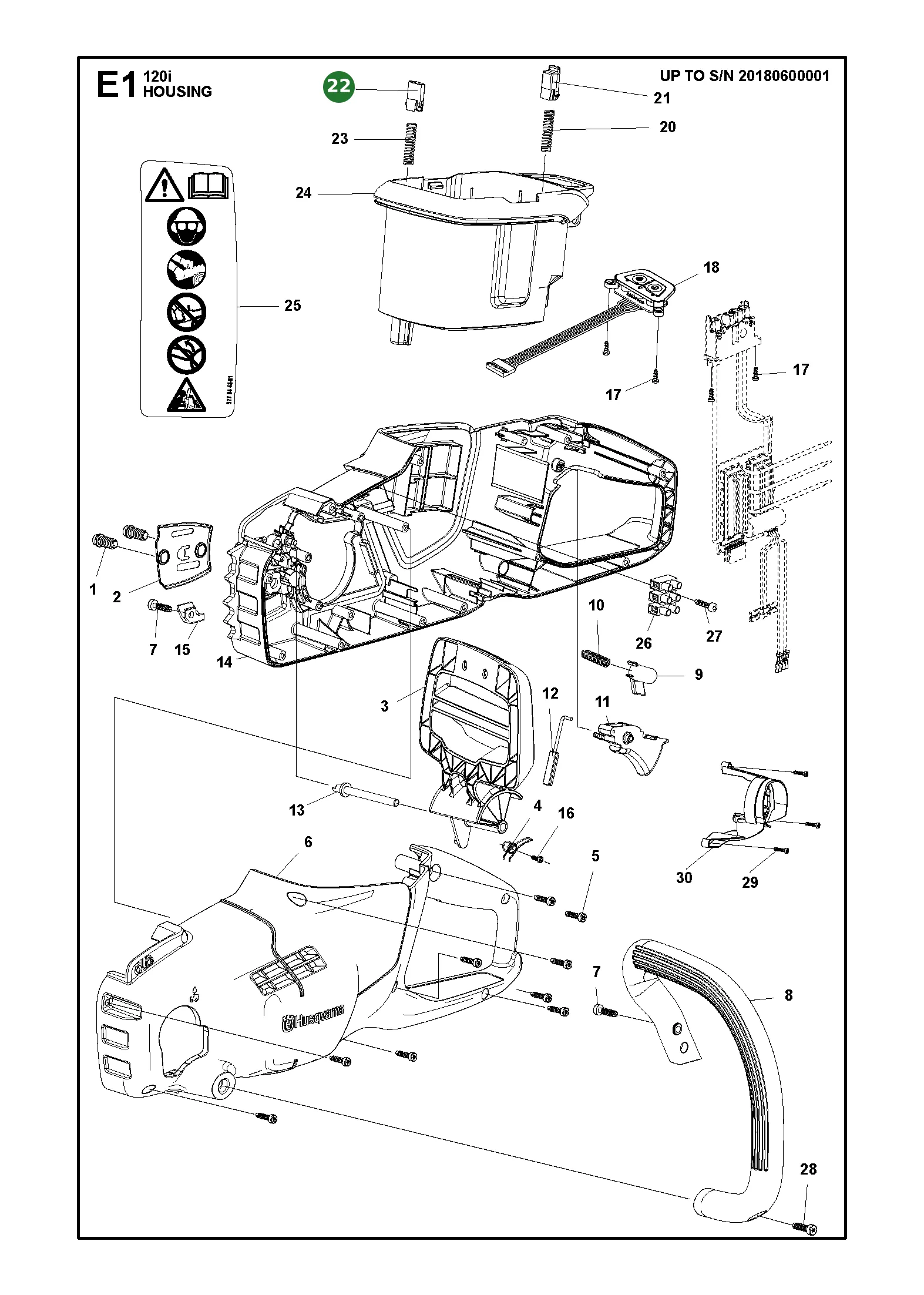 Position im Ersatzteilkatalog
