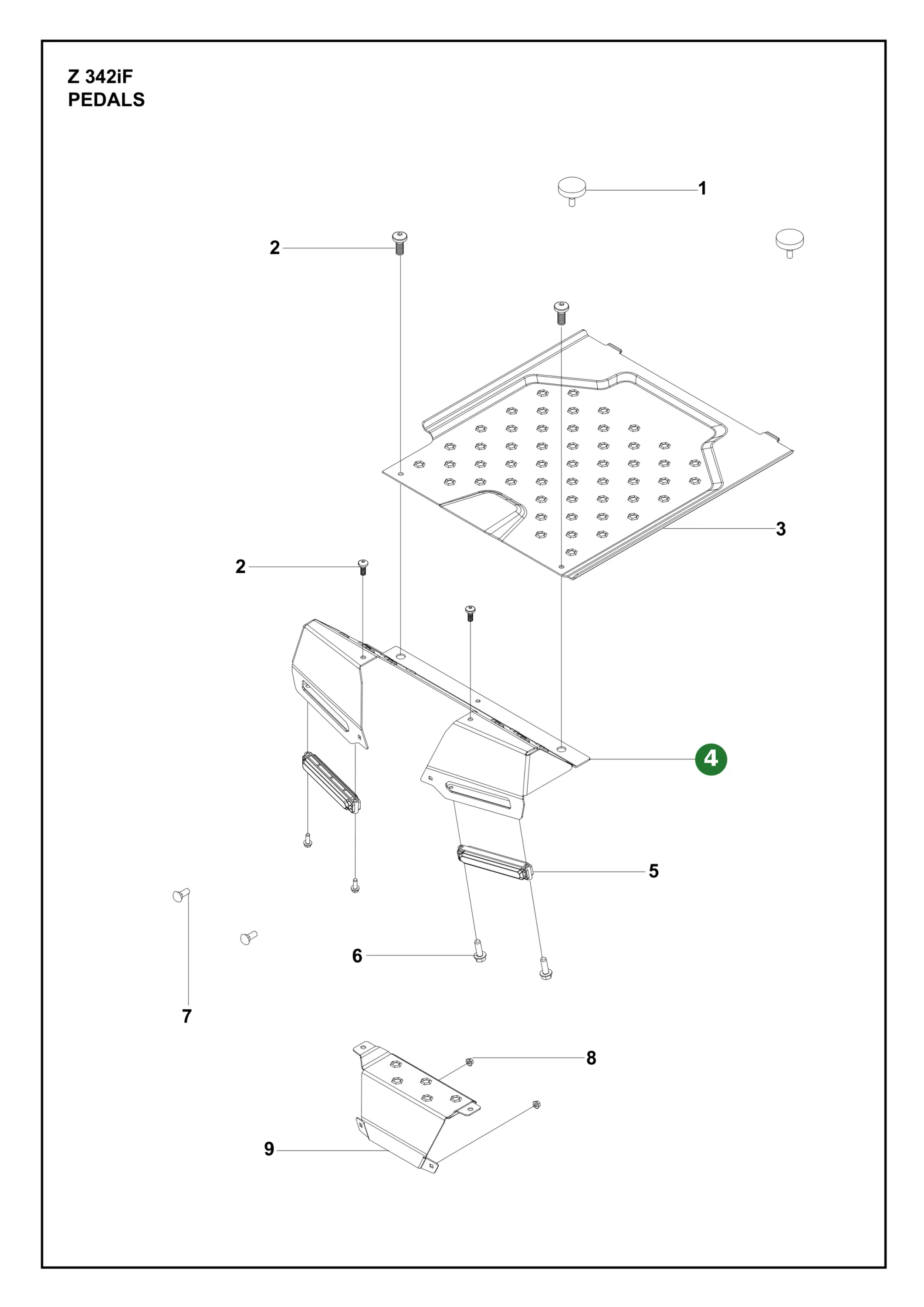 Position im Ersatzteilkatalog