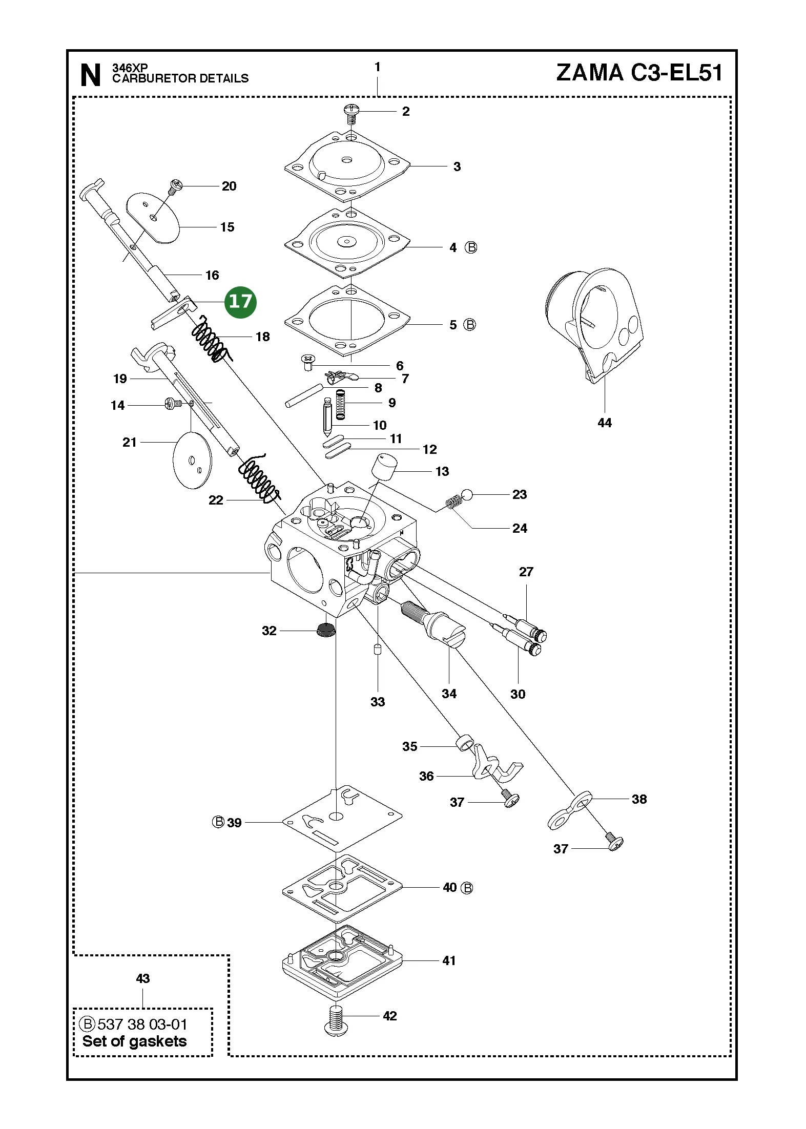 Position im Ersatzteilkatalog
