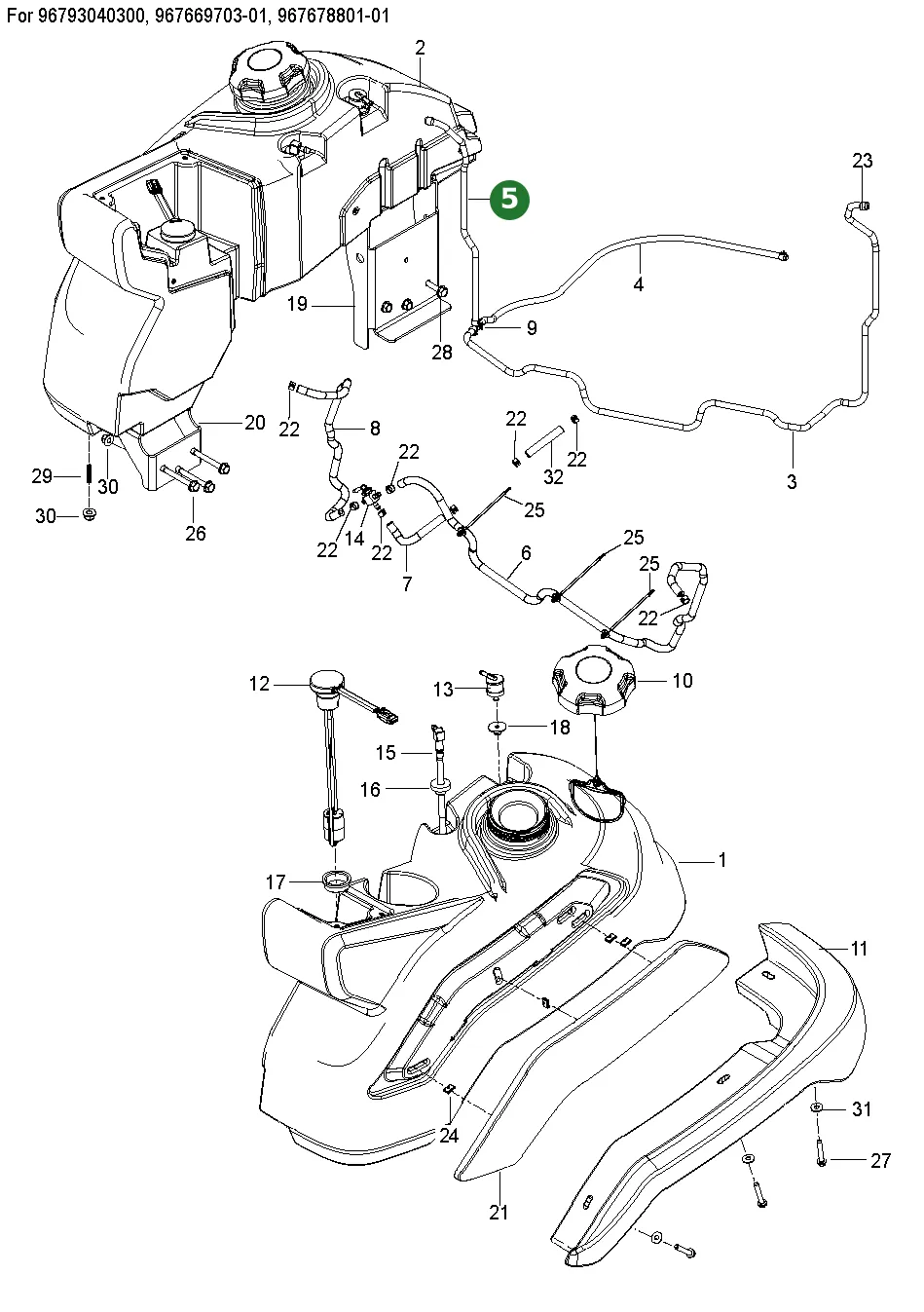 Position im Ersatzteilkatalog
